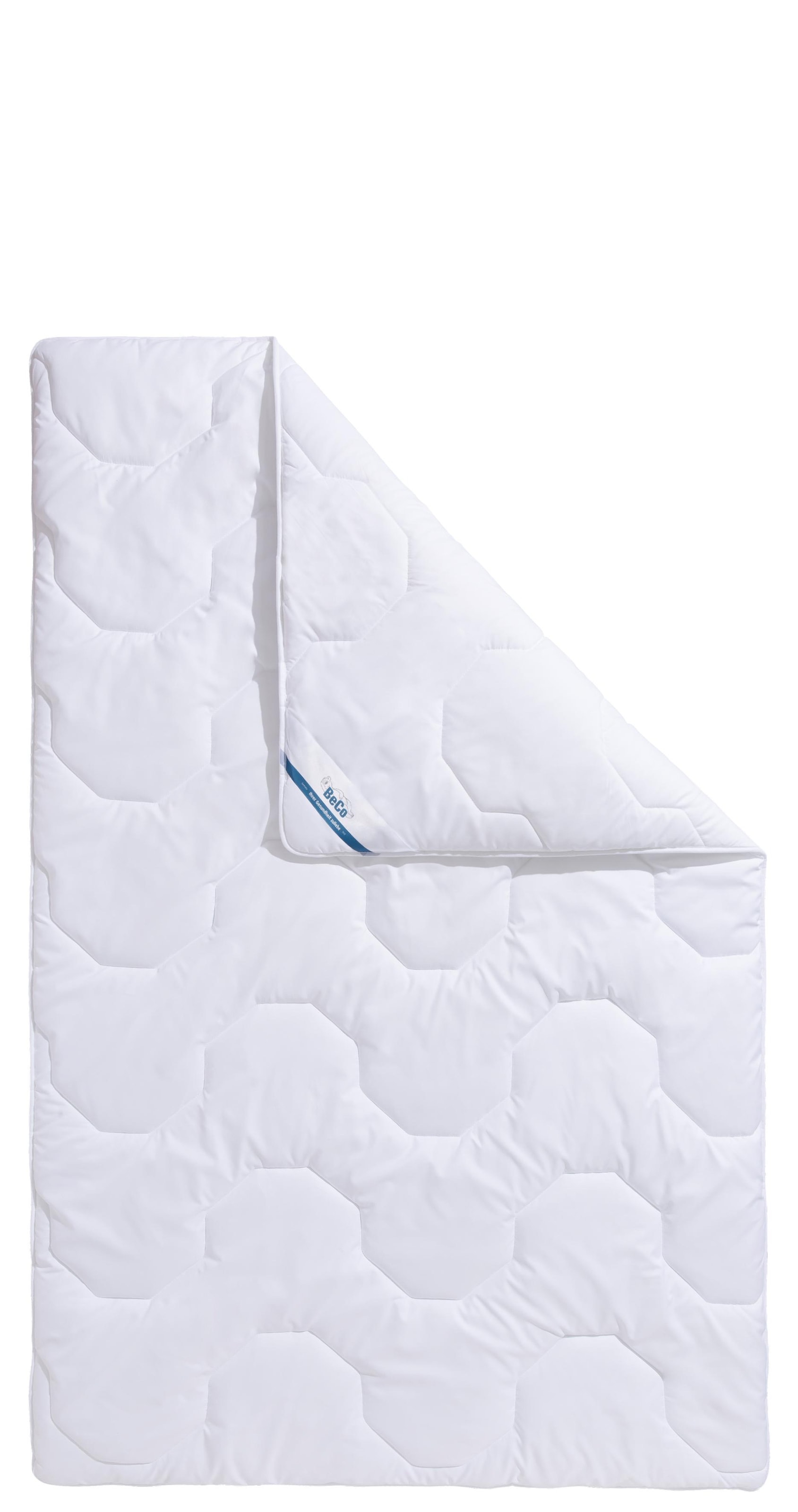 Beco Kunstfaserbettdecke "BeCo Antibac - antibakterielle Bettwaren - kochfest" warm Füllung 100% Polyester Bezug Microfaser 1 Stk. tlg. Ideal für Hausstauballergiker und Personen mit hohen Hygieneansprüchen