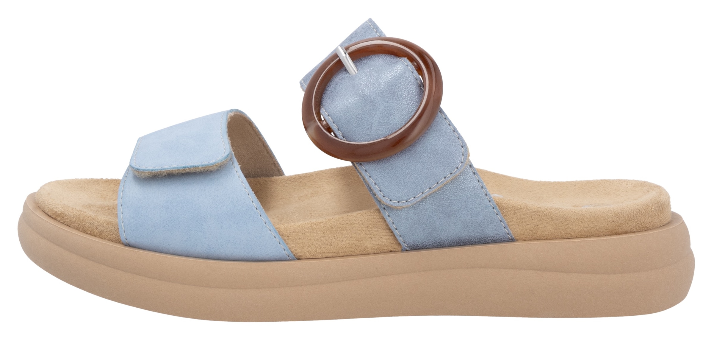 Remonte Pantolette, Sommerschuh, Schlupfschuh in veganer Verarbeitung