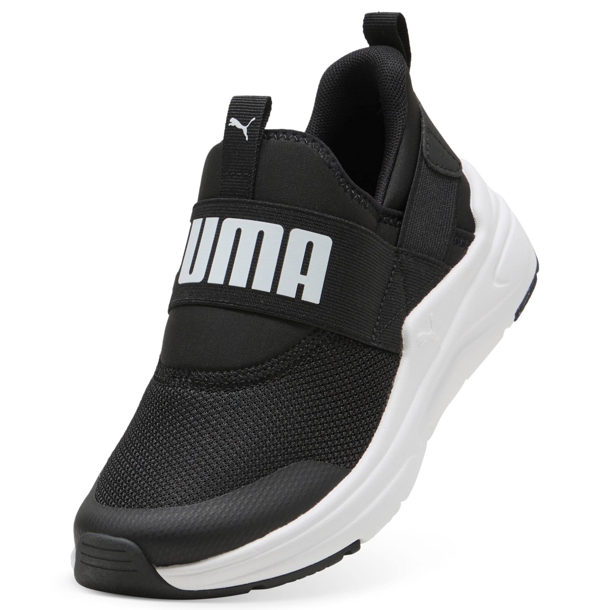 PUMA Sneaker »SOFTRIDE WIRED 2 SLIPTECH JR«  mit SOFTFOAM+ Dämpfung, leicht profilierte Synthetik-Laufsohle