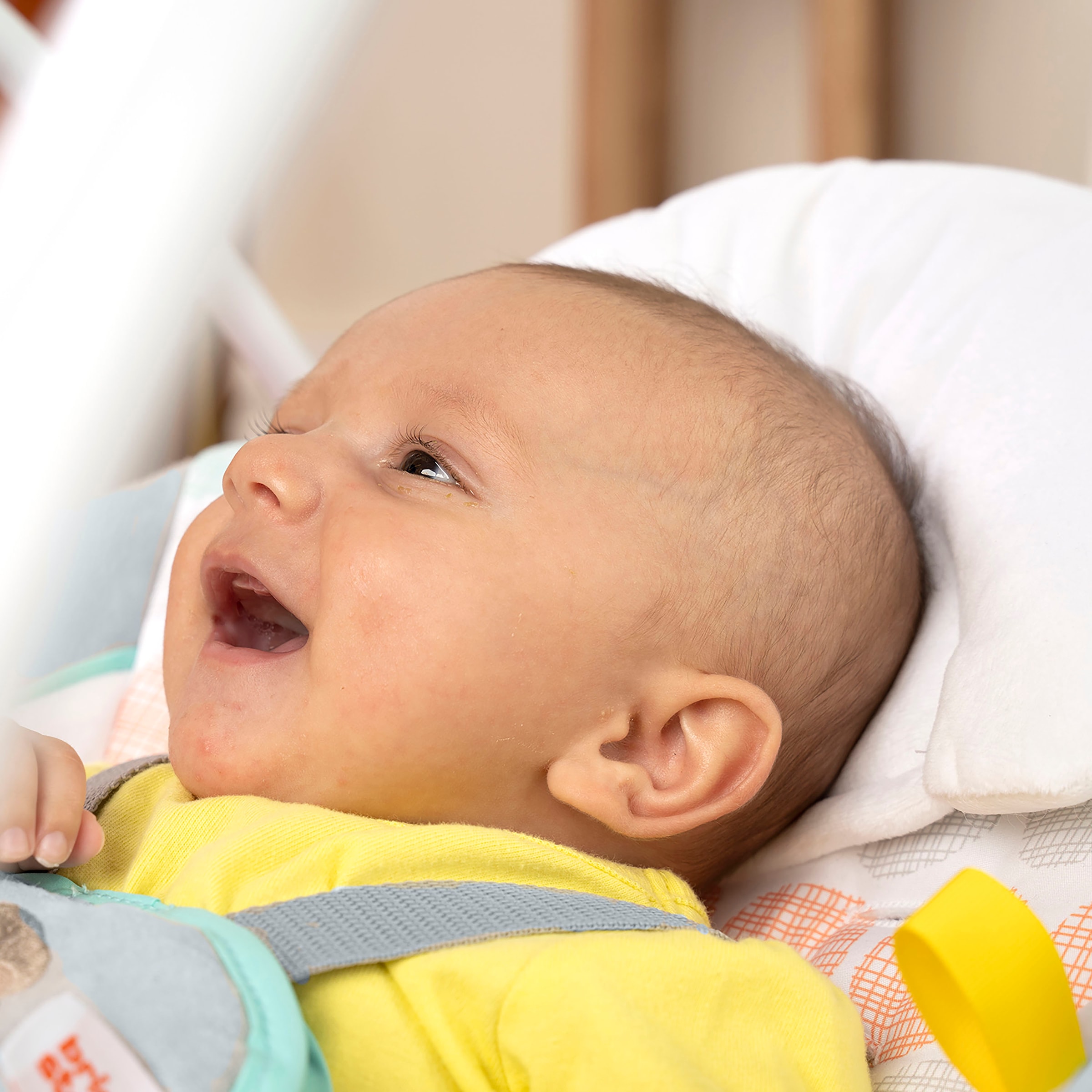 Bright Starts Babywippe »Whimsical Wild Portable Swing« bis 9 kg mit Sound-Effekt