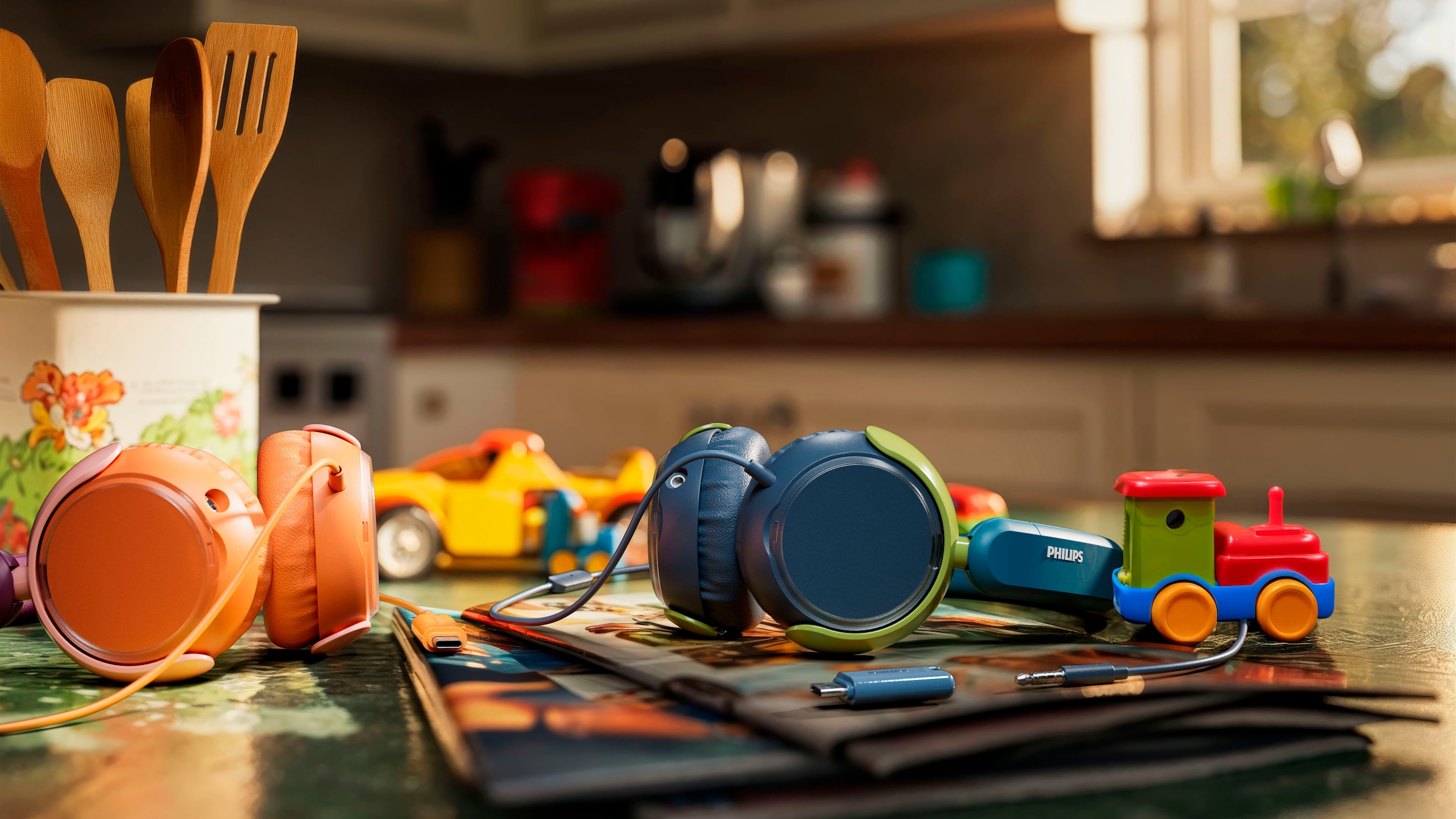 Philips Kinder-Kopfhörer »TAK 2000«, Freisprechfunktion-Rauschunterdrückung