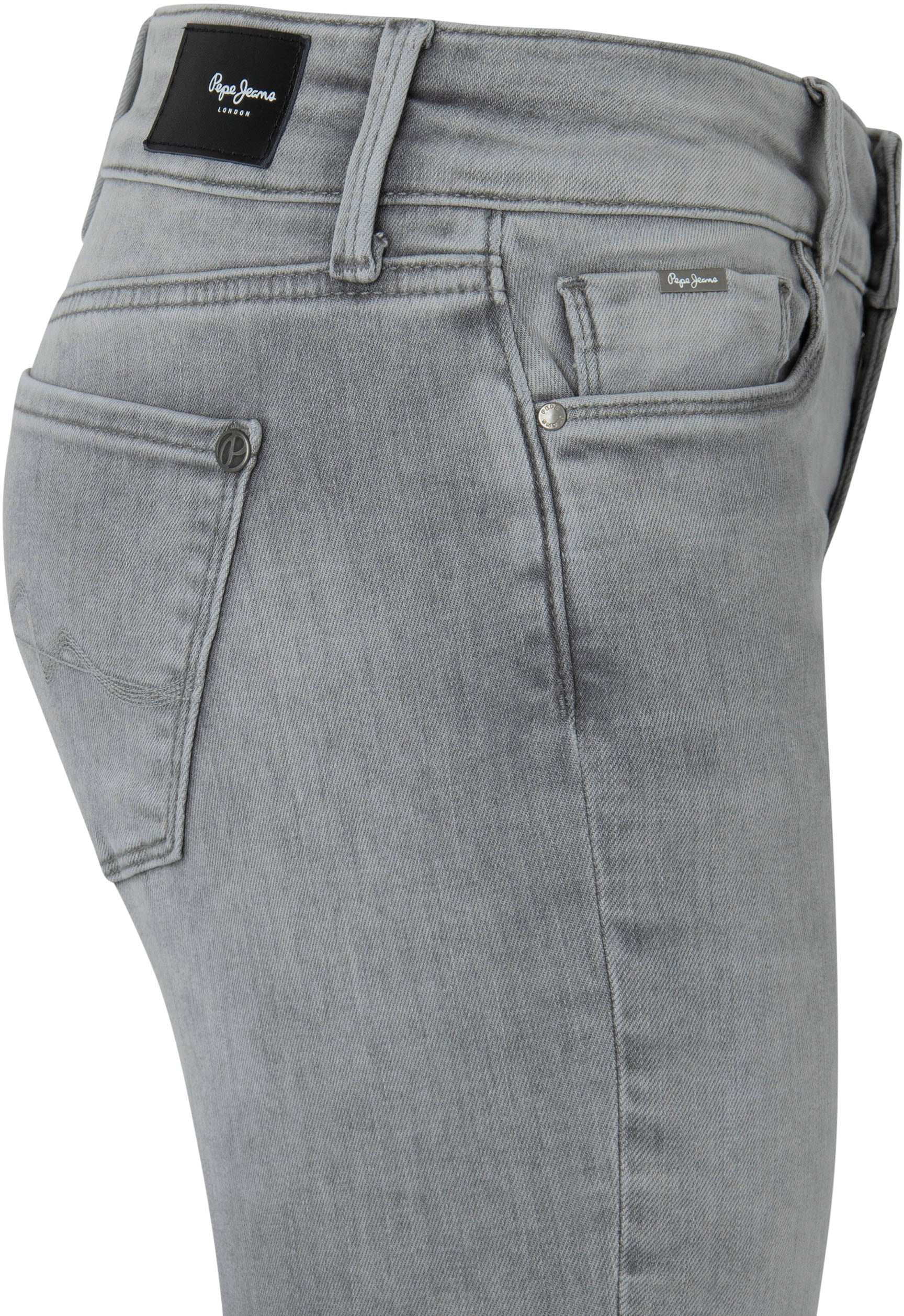 5-Pocket-Stil im Stretch-Anteil Jeans 1-Knopf Bund »SOHO«, ♕ mit und Skinny-fit-Jeans bei Pepe