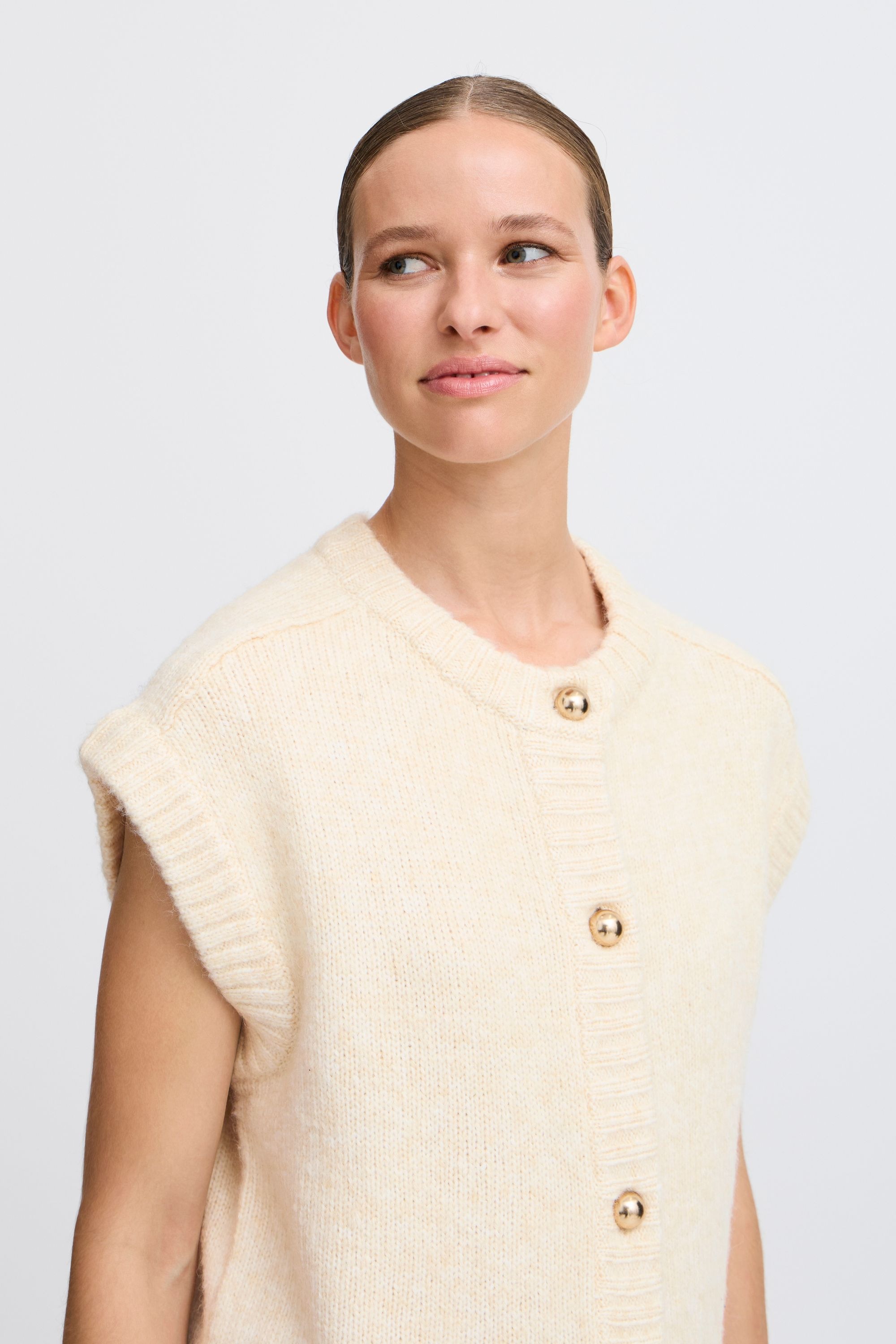 b.young Strickweste »Strickjacke BYOKSANA VEST -«