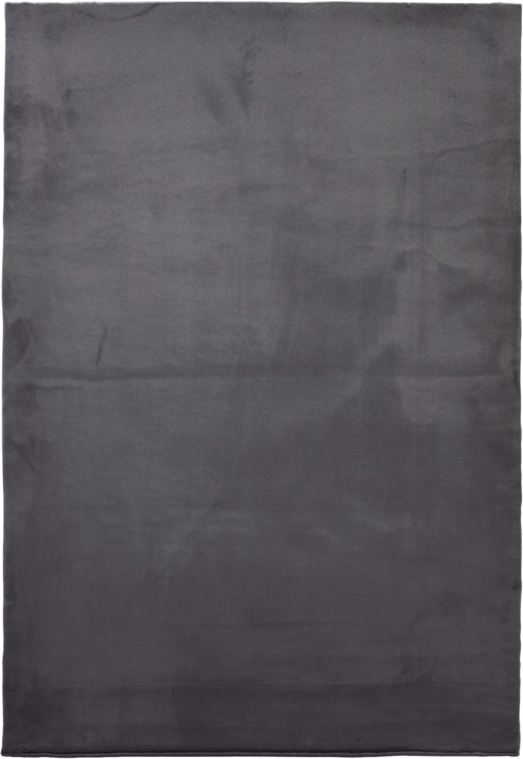 my home Fellteppich »Balu, Kunstfellteppich, Modern, Langflor Teppich« rechteckig 20 mm Höhe Kaninchenfell-Haptik, kuschelig, weich, Wohnzimmer, Schlafzimmer