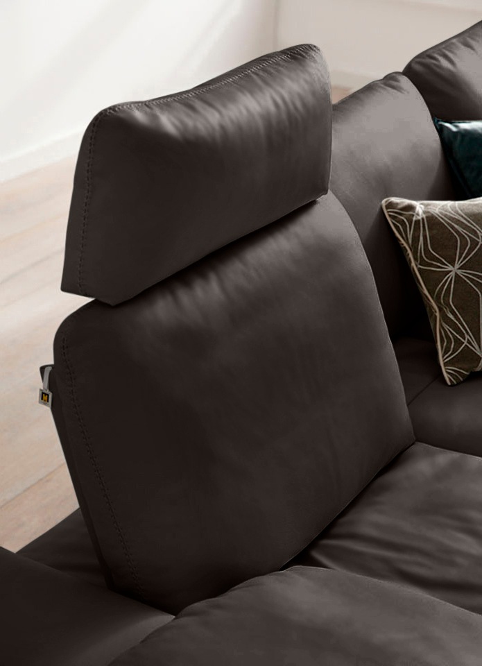 W.SCHILLIG Ecksofa »valentinoo, Designsofa, elegant und bequem, L-Form«, (Set), mit Sitztiefenverstellung, Breite 318 cm
