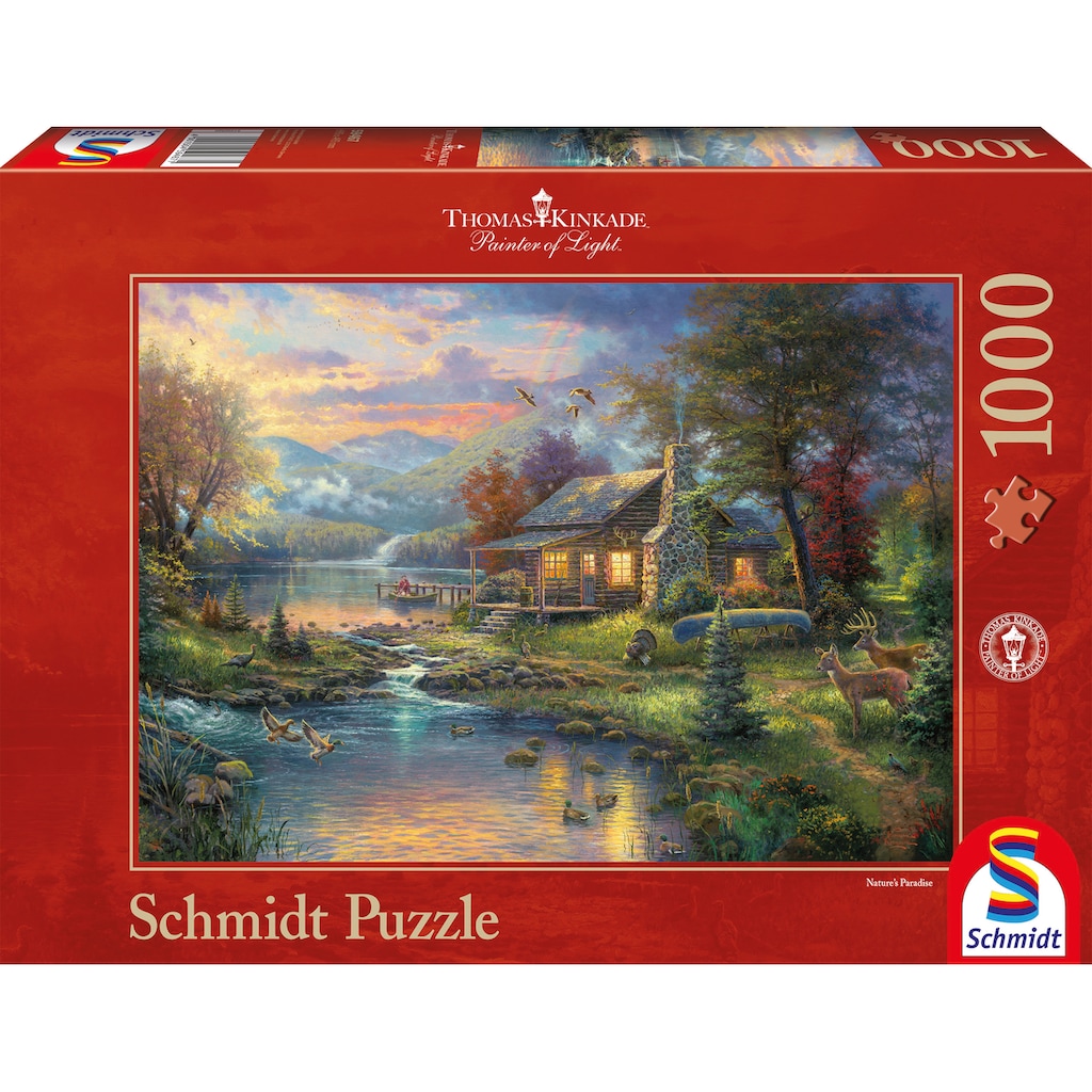 Schmidt Spiele Puzzle »Im Naturparadies«, Made in Germany