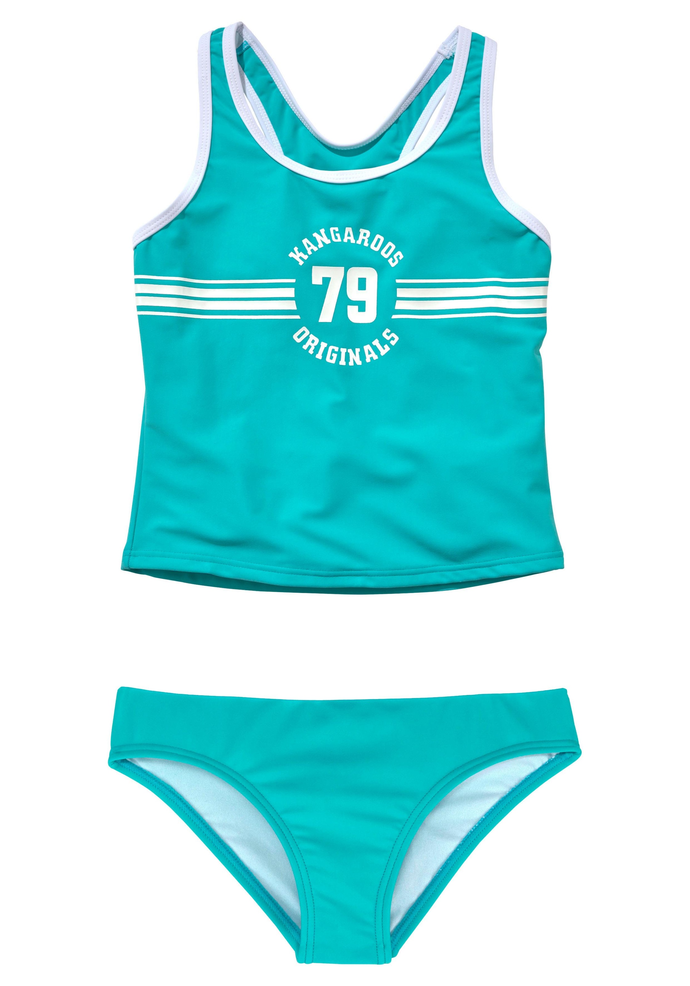 bei Frontdruck sportlichem KangaROOS Tankini »Sporty«, mit