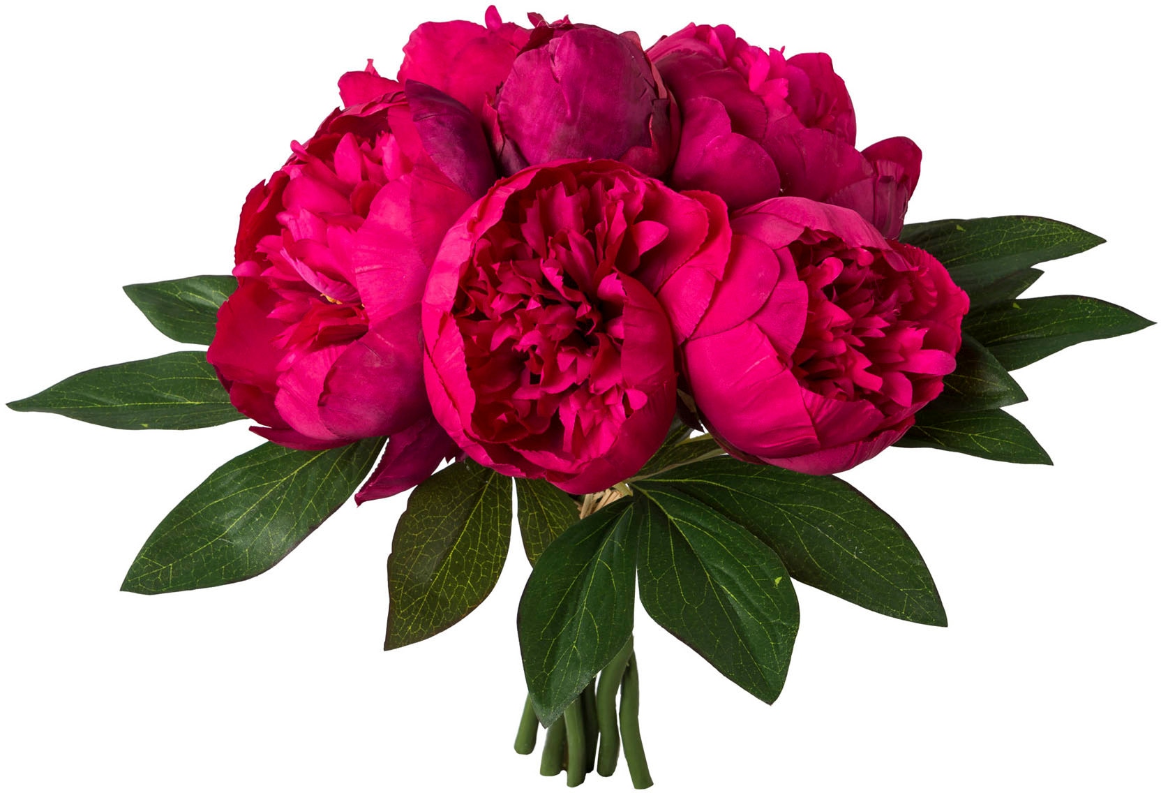 Creativ green Kunstpflanze »Bouquet aus Peonien« 2er Set