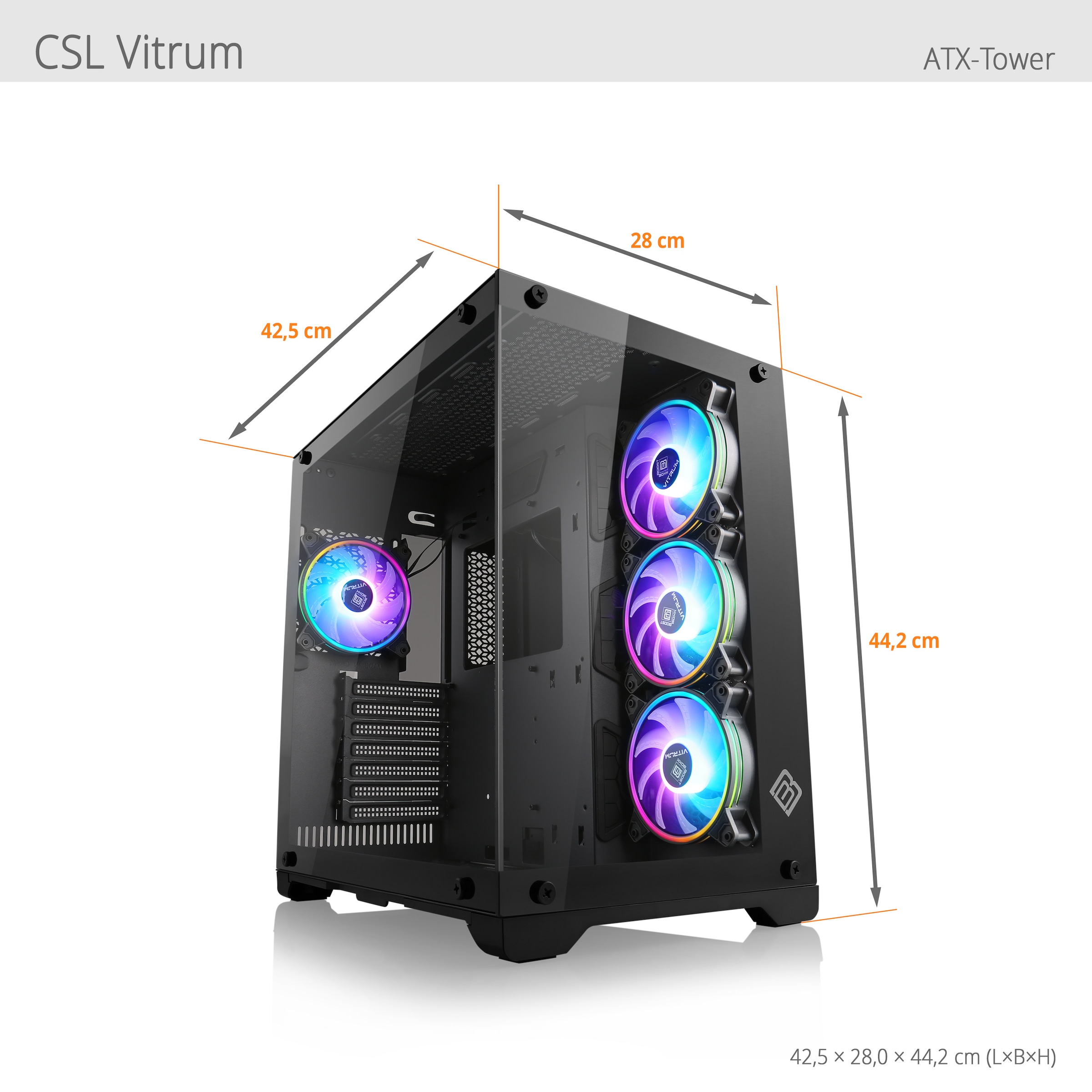 UNIVERSAL Garantie ➥ | 3 Gaming-PC XXL »Aqueon Edition« C94111 Extreme CSL Jahre