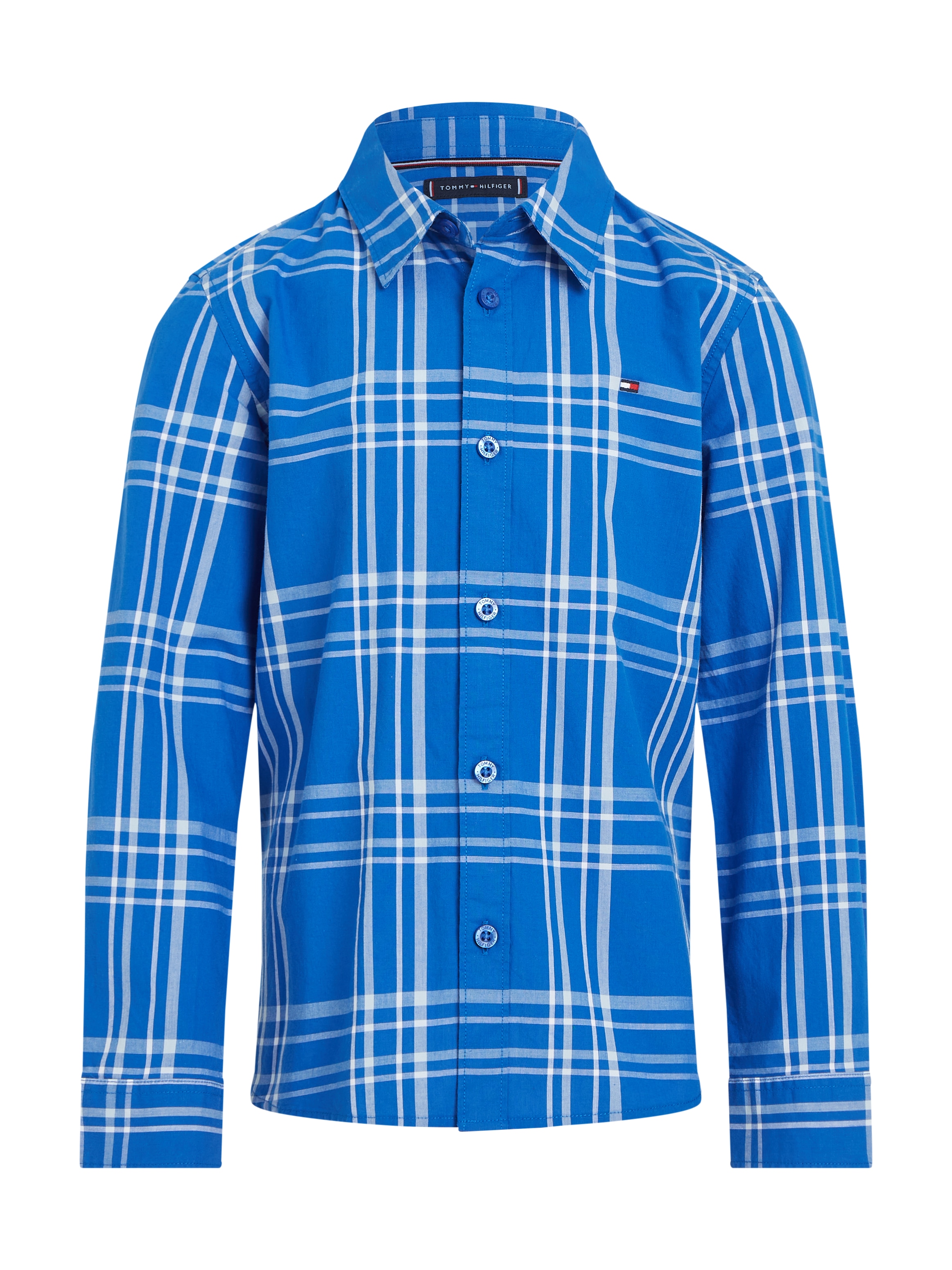 Tommy Hilfiger Langarmhemd »CHECK SHIRT L/S«, Kinder bis 16 Jahre
