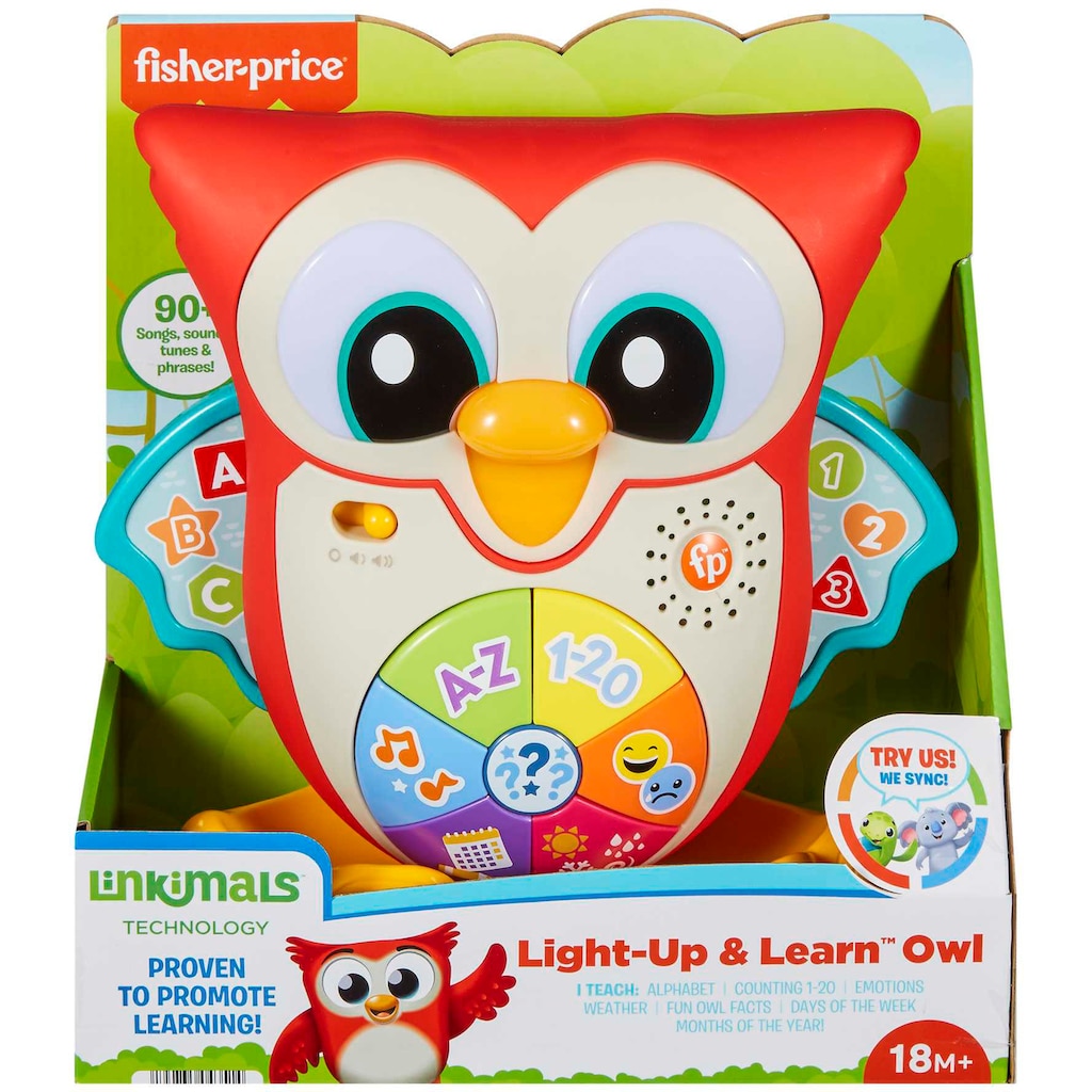 Fisher-Price® Lernspielzeug »BlinkiLinkis Schlaue Eule«