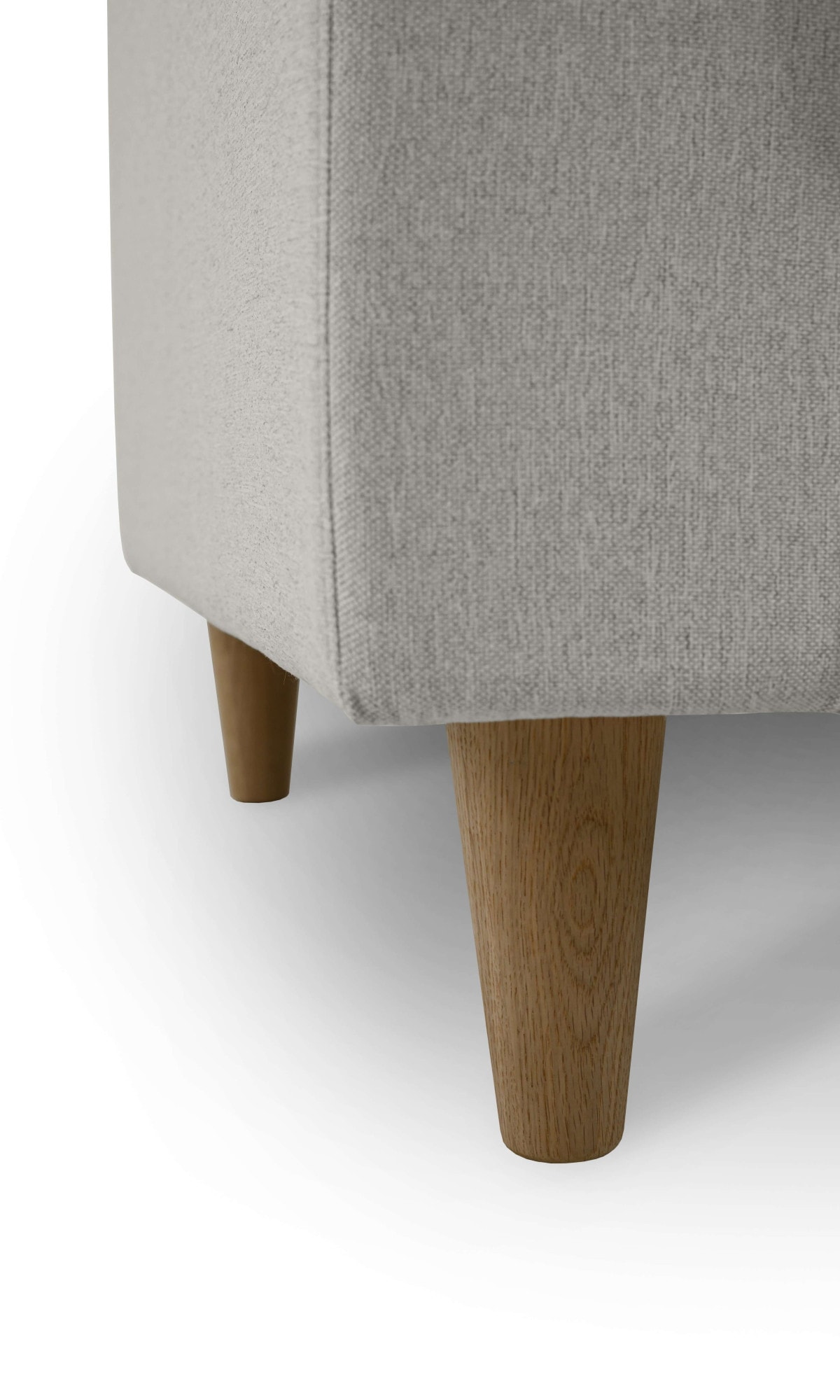 OTTO home Ecksofa »Tvinno« im skandinavischen Stil, L-Form, mit Massivholzfüßen, Breite 230 cm