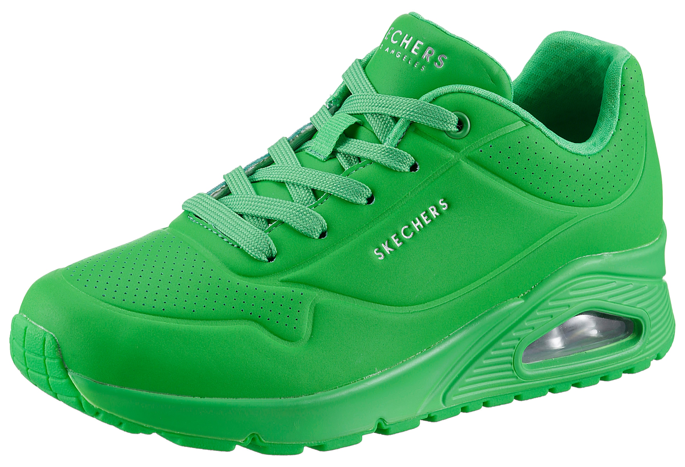 Skechers Sneaker »Street Uno - Stand on Air«, im schlichten Look, Freizeitschuh, Halbschuh, Schnürschuh