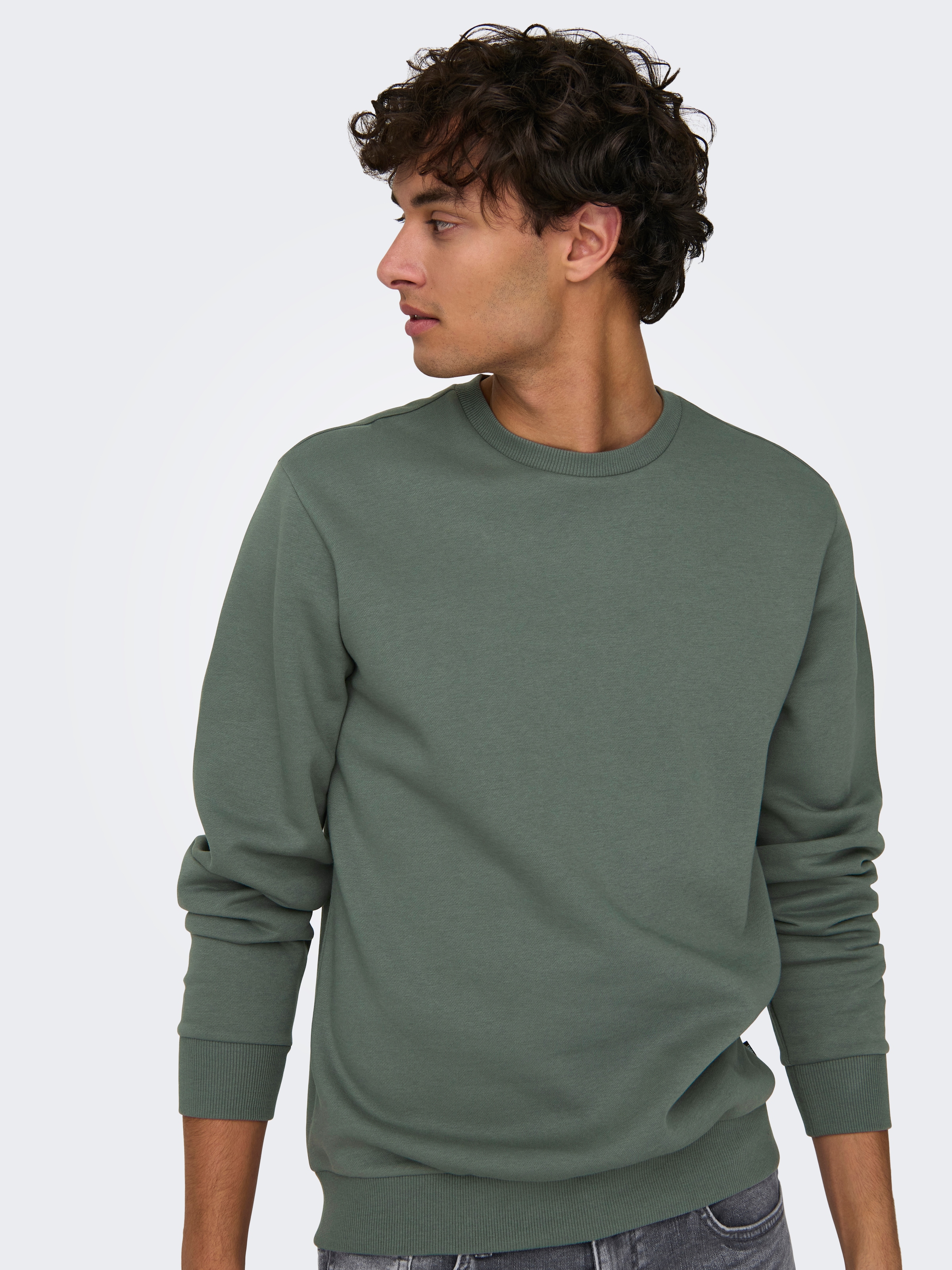 ONLY & SONS Sweatshirt »ONSCERES CREW NECK NOOS«, Baumwollmischung, regular fit
