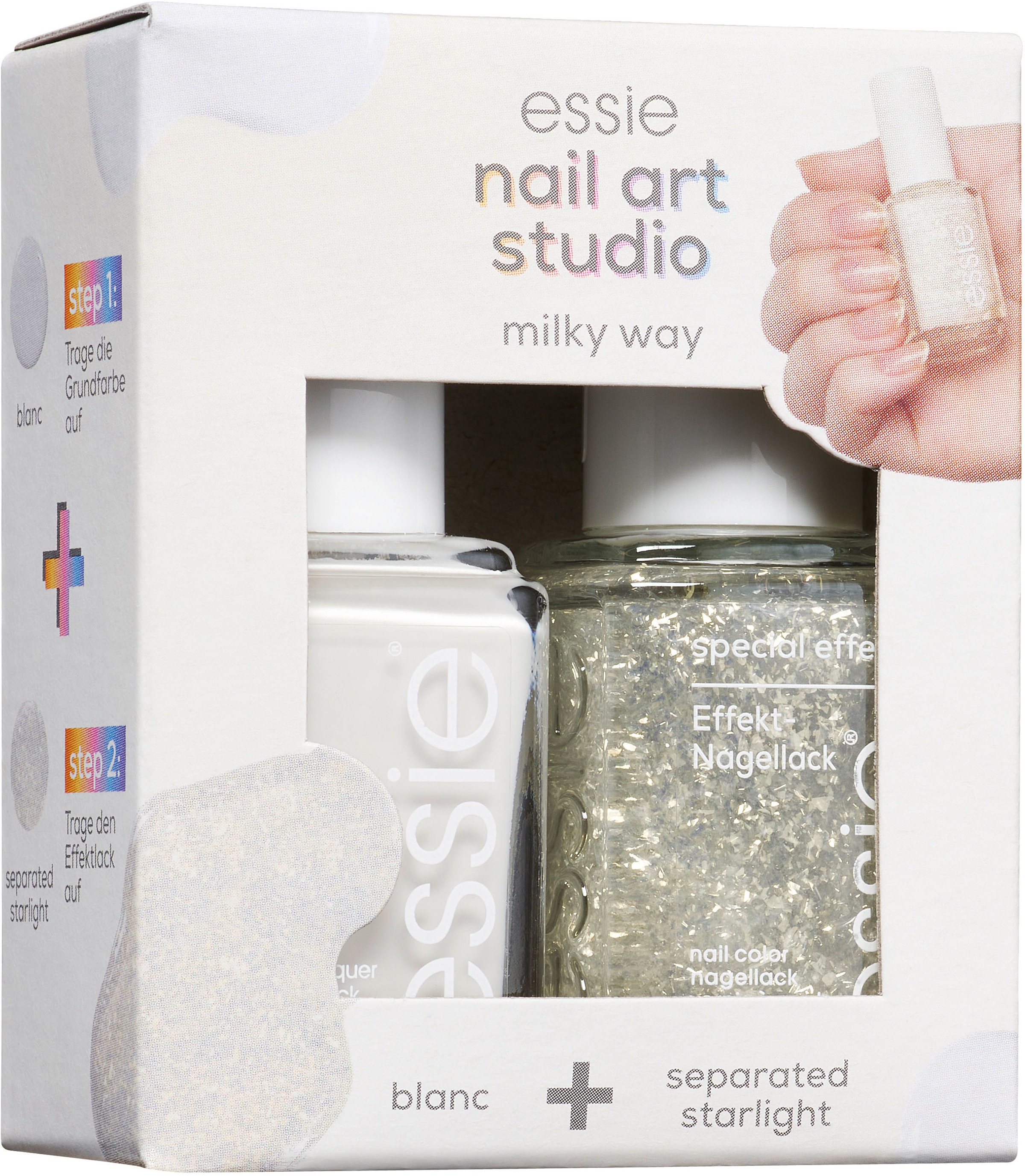 essie Nagellack-Set »Essie Nagellack Nail Art Studio Set«, mit natürlichen Inhaltsstoffen
