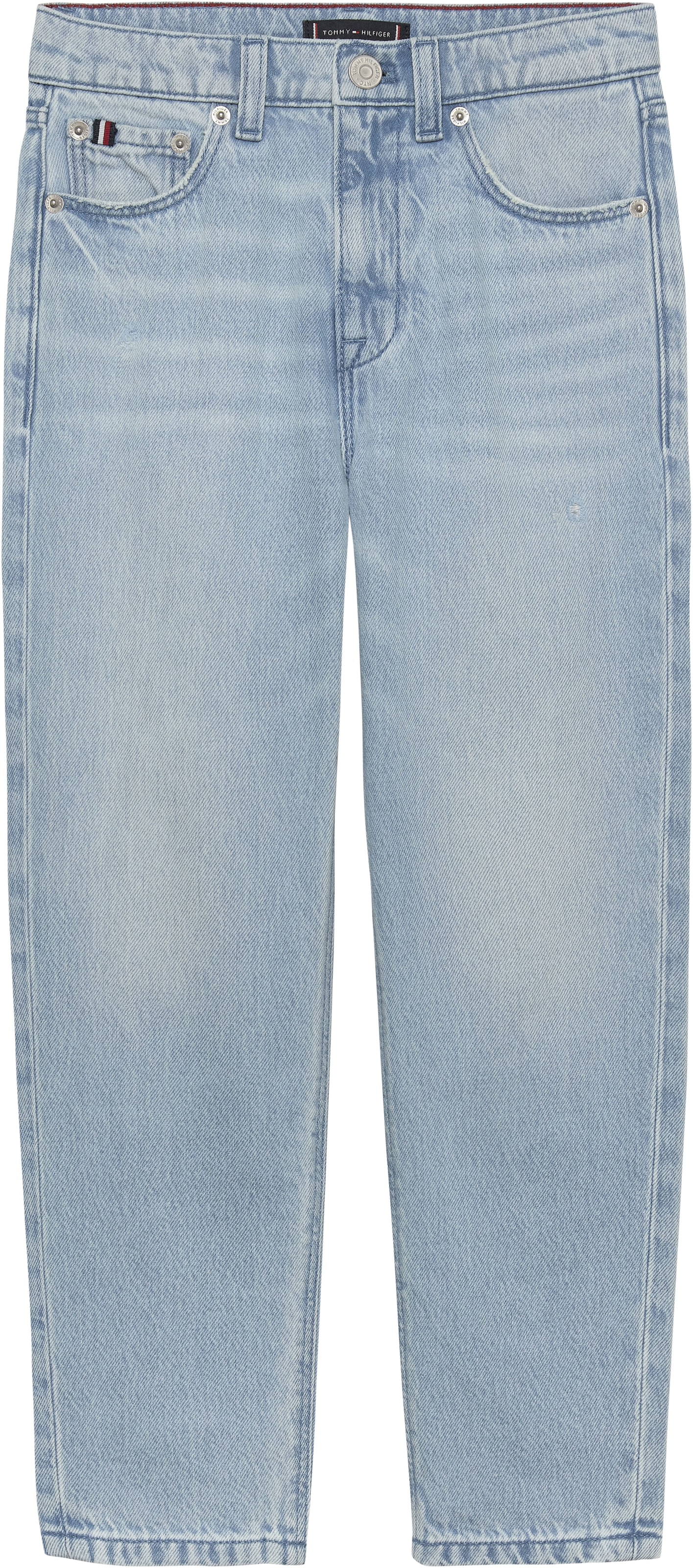 Tommy Hilfiger 5-Pocket-Jeans »ARCHIVE LIGHT BLUE JEANS« Kinder bis 16 Jahre, mit Fade-Effekt, regular fit