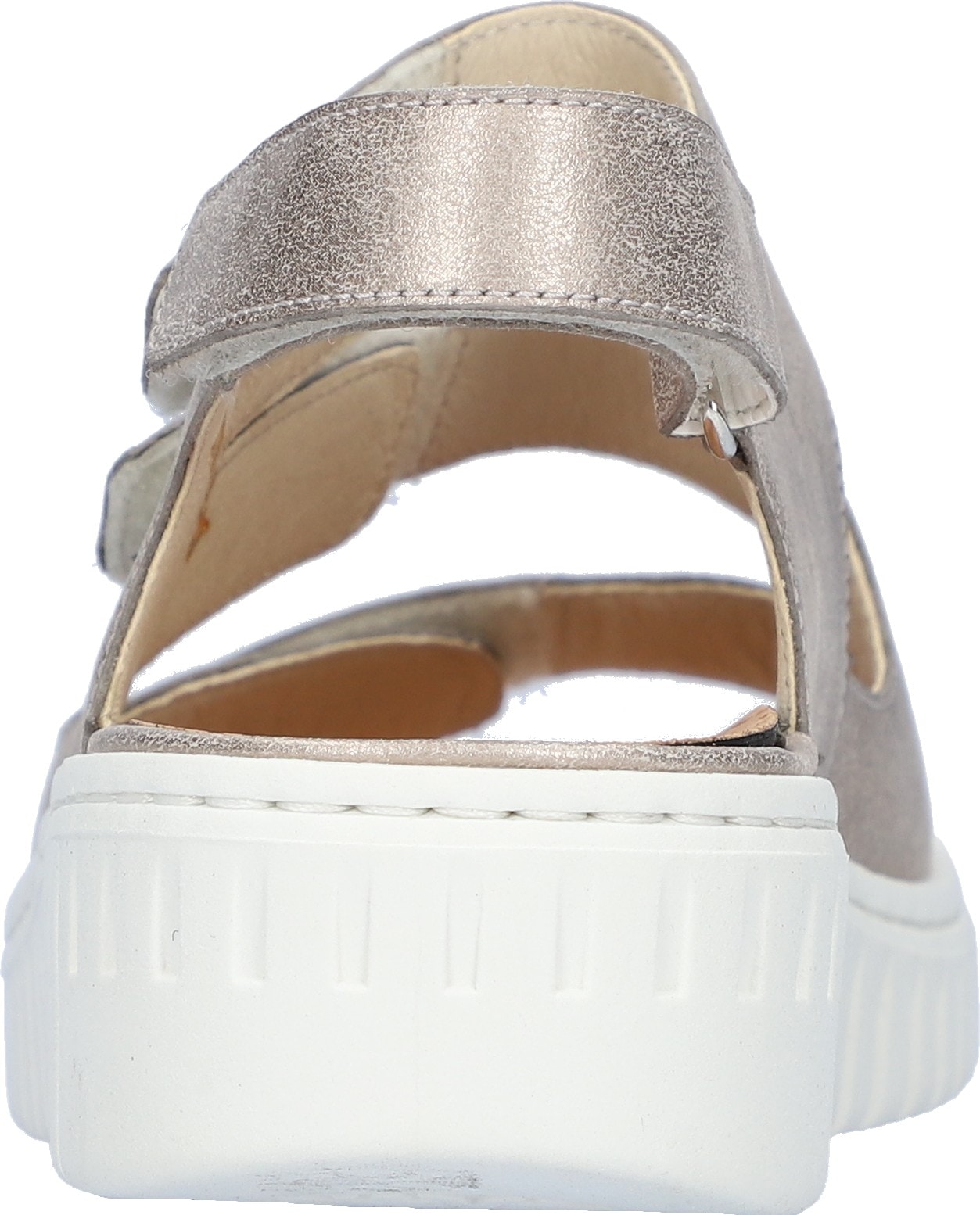 Waldläufer Plateausandale »H-WILLOW«, Sommerschuh, Klettschuh, Bequemschuh in Komfortweite H (= sehr weit)