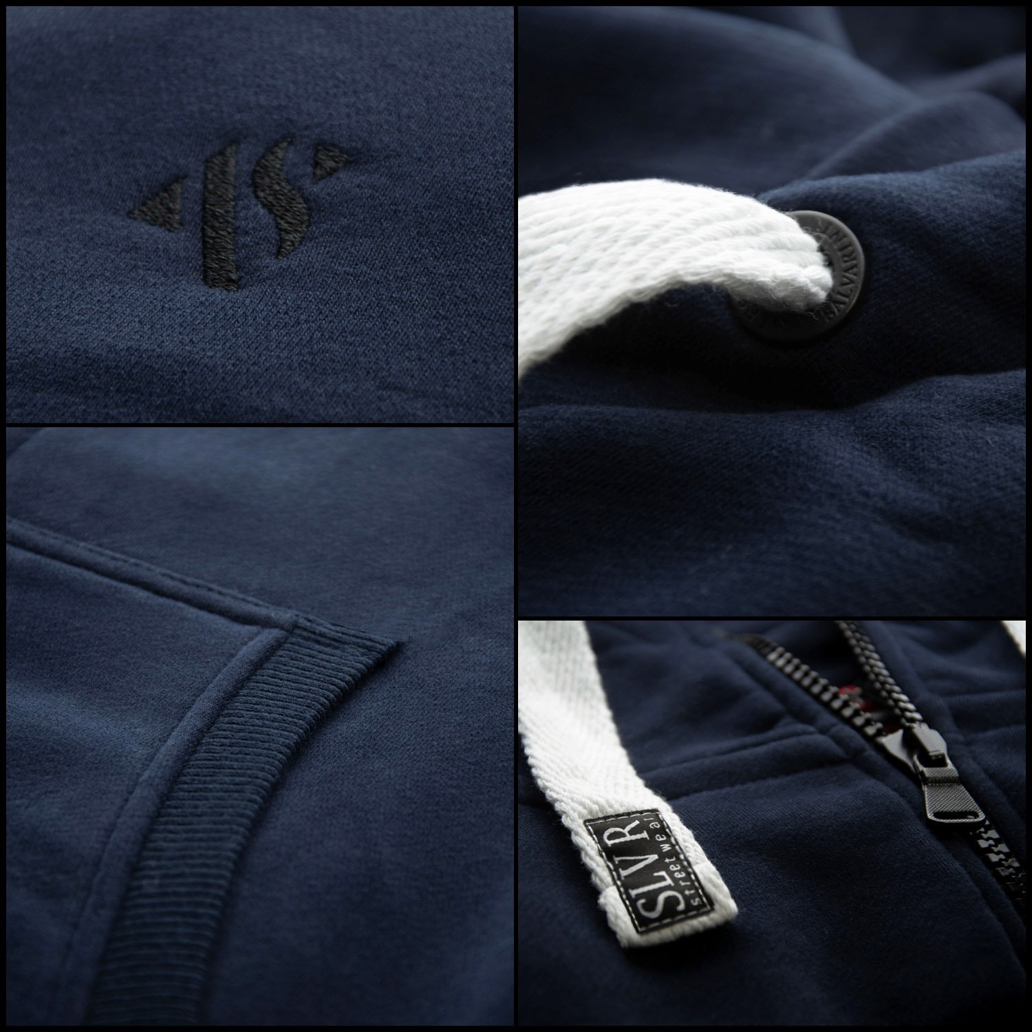 Alessandro Salvarini Sweatjacke »Alessandro Salvarini Herren Swetjacke AS314«