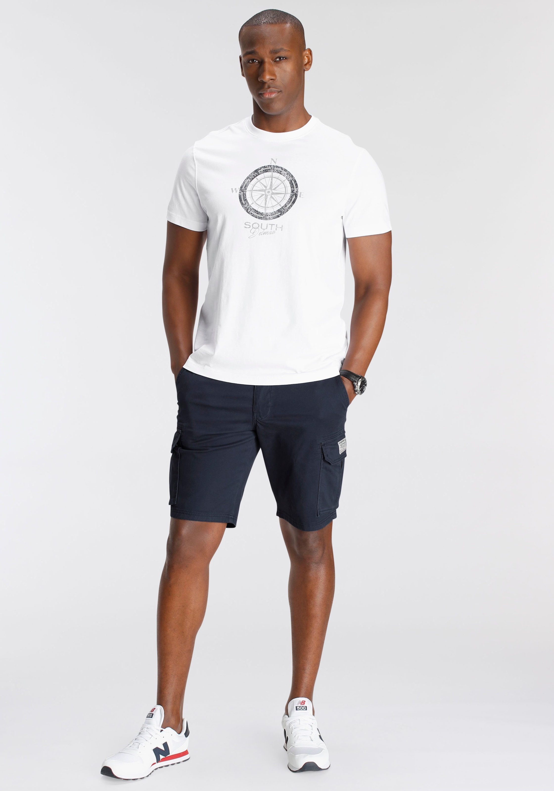 DELMAO Cargoshorts, mit Details