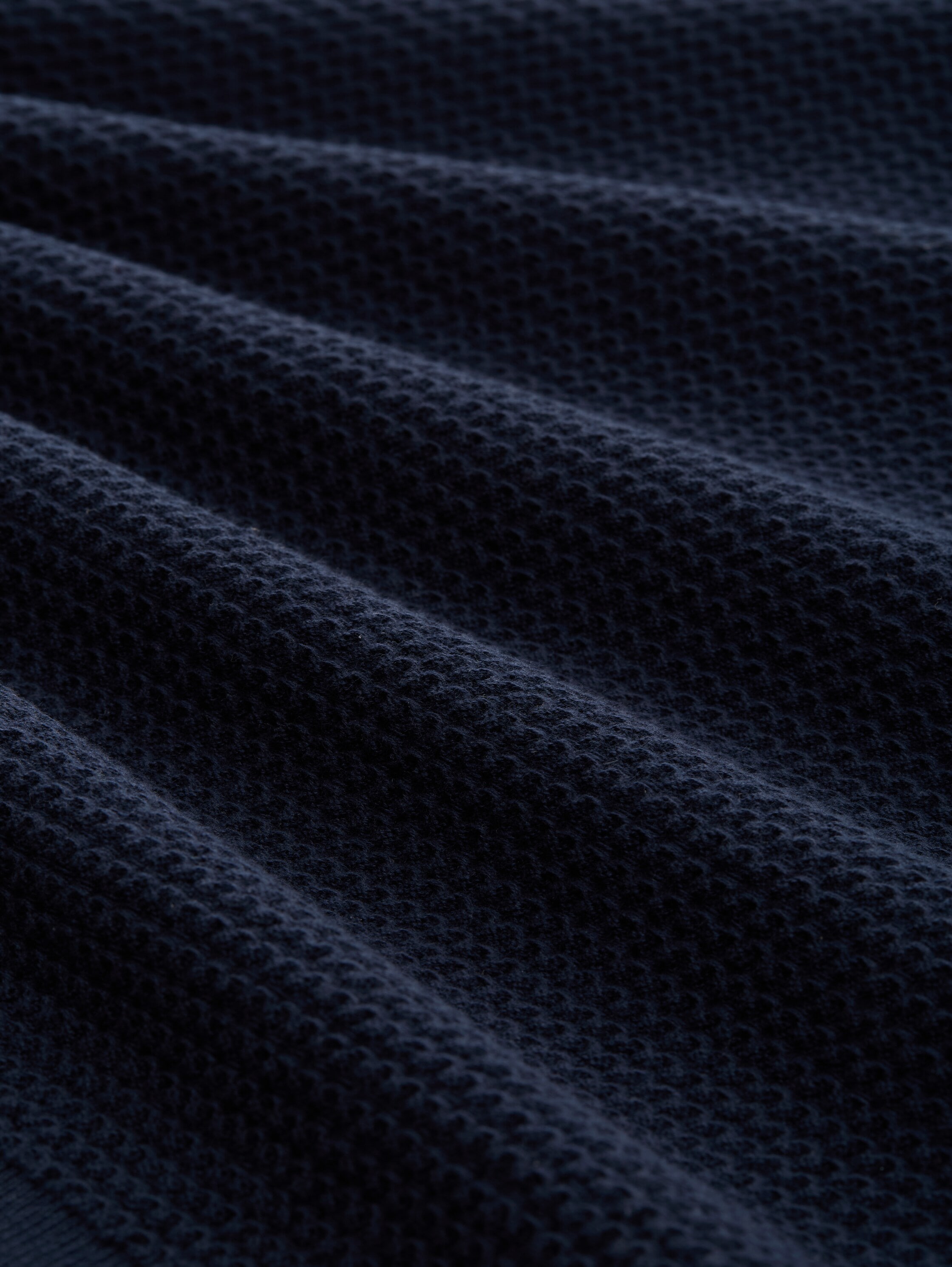 TOM TAILOR Denim V-Ausschnitt-Pullover mit Rippbündchen