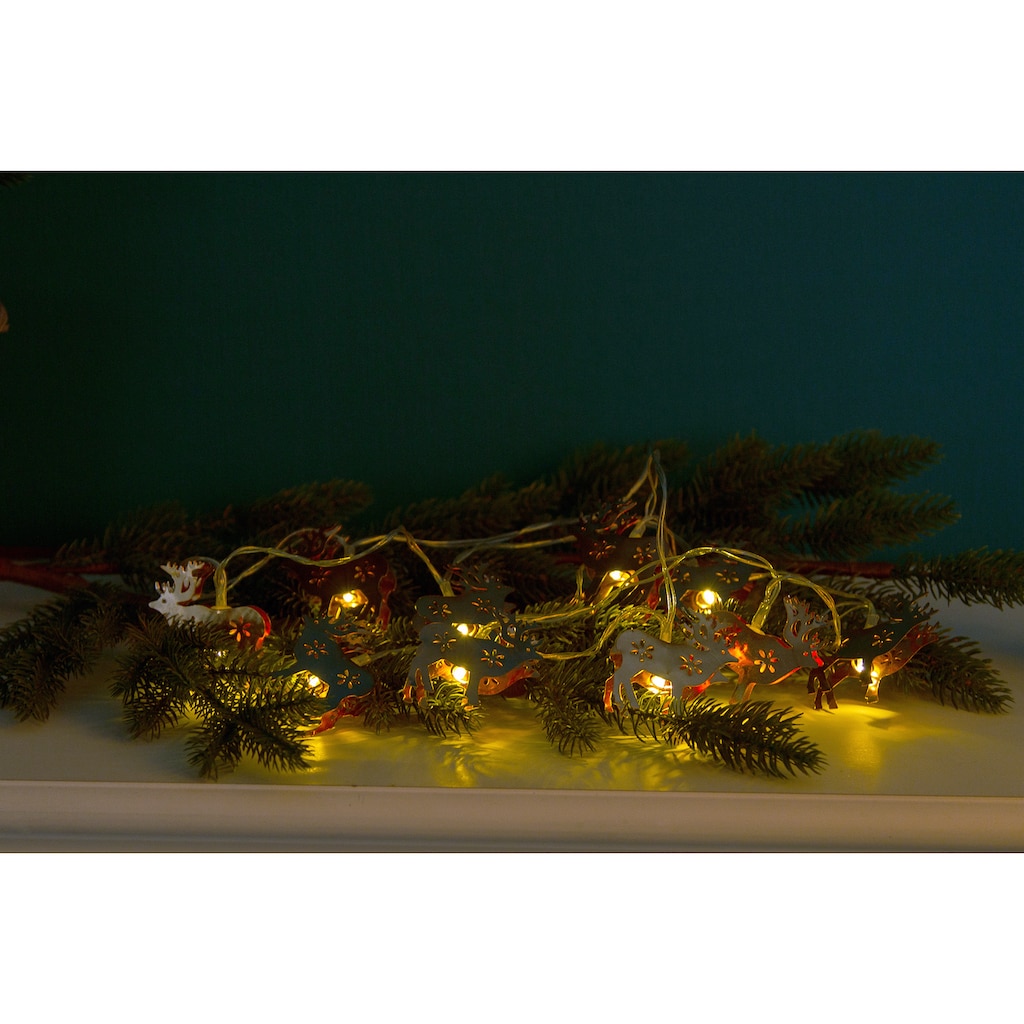 Myflair Möbel & Accessoires LED-Lichterkette »Weihnachtsdeko«