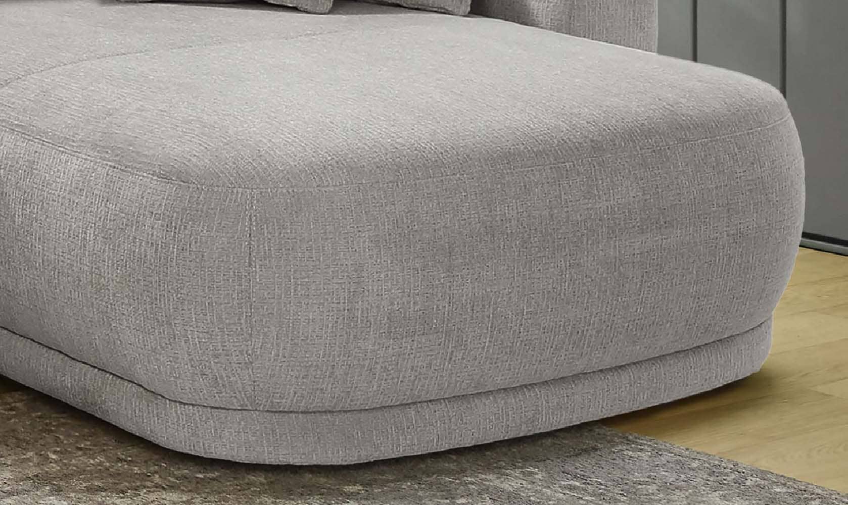 Jockenhöfer Gruppe Ecksofa »Laguna L-Form mit Federkernpolsterung«, in einer soften, ansprechenden Optik, links/rechts montierbar
