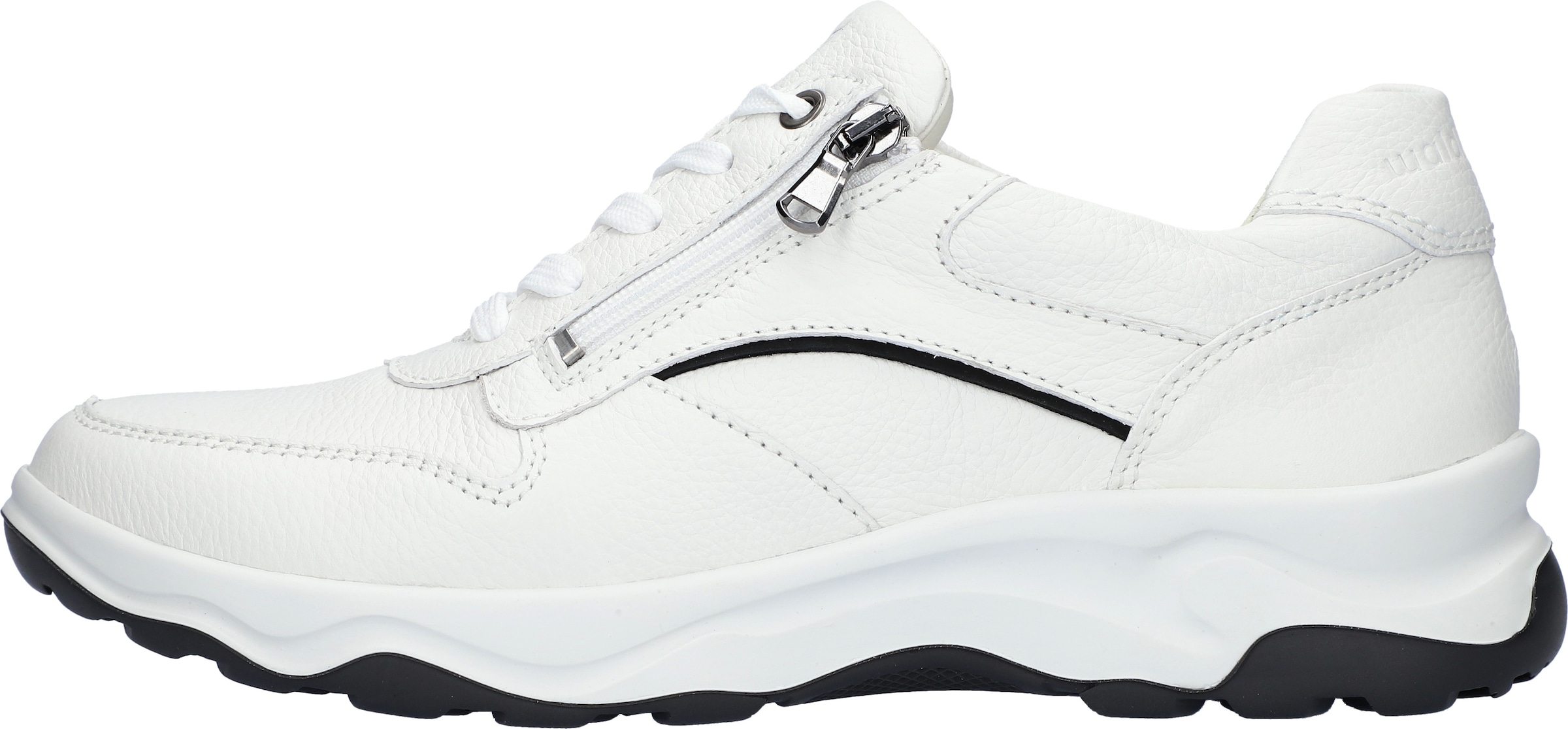 Waldläufer Sneaker »H-MAX«, Halbschuh, Schnürschuh mit seitlichem Reißverschluss, H-Weite