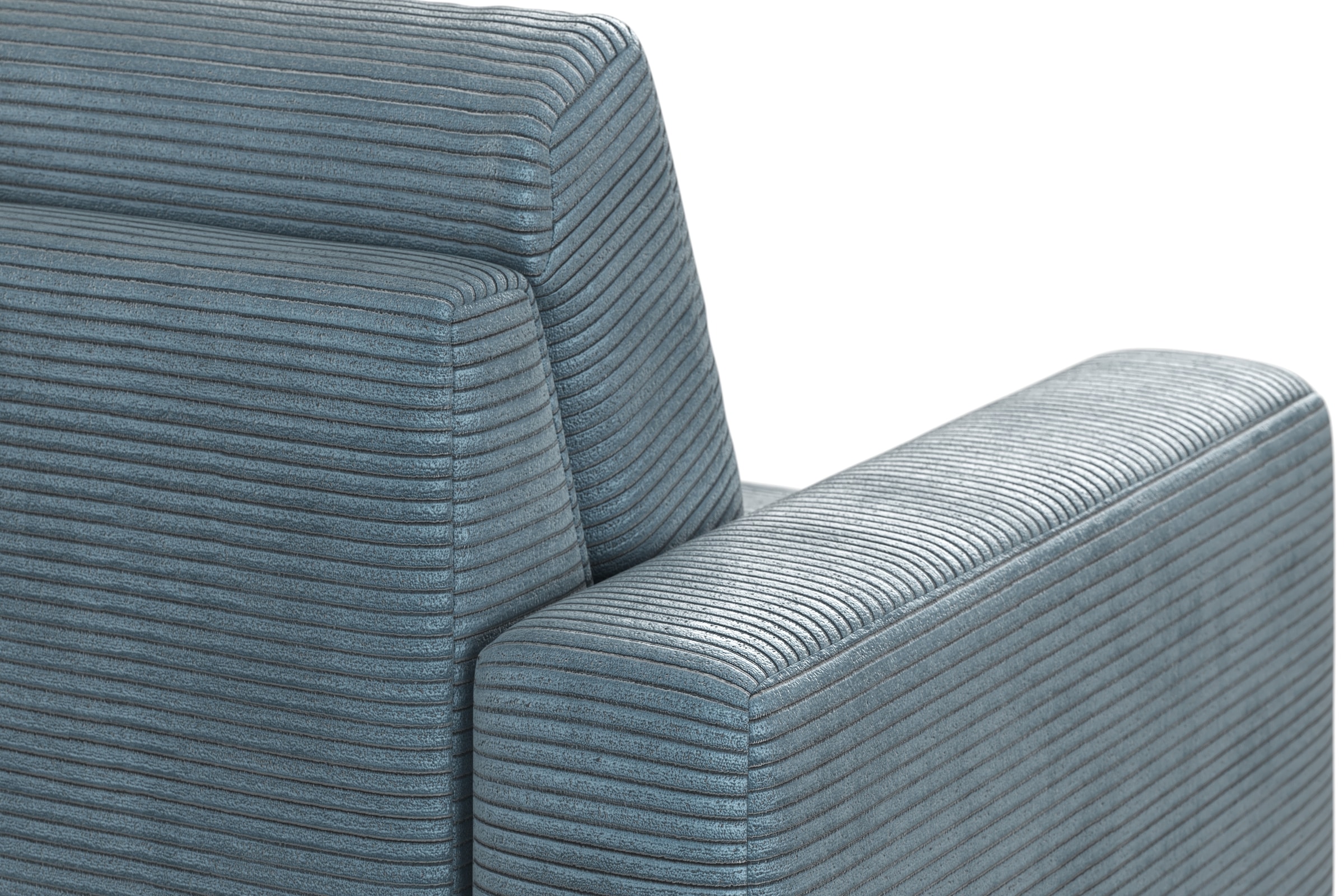 Home affaire Ecksofa »Summer L-Form« mit Ottomane, wahlweise mit Schlaffunktion und Bettkasten, Cord-Bezug