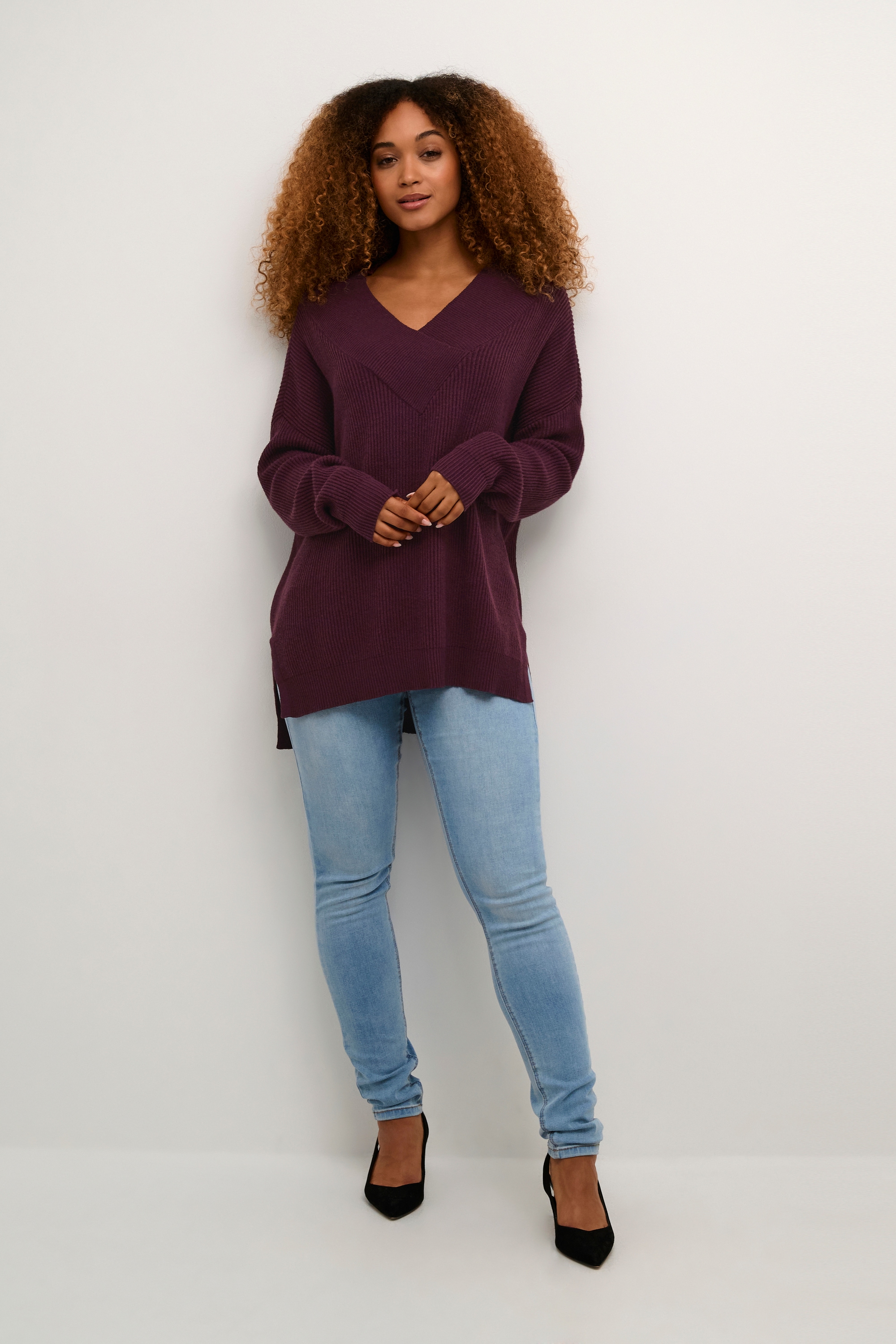 Culture Strickpullover »Damen Strickpullover CUolivia«