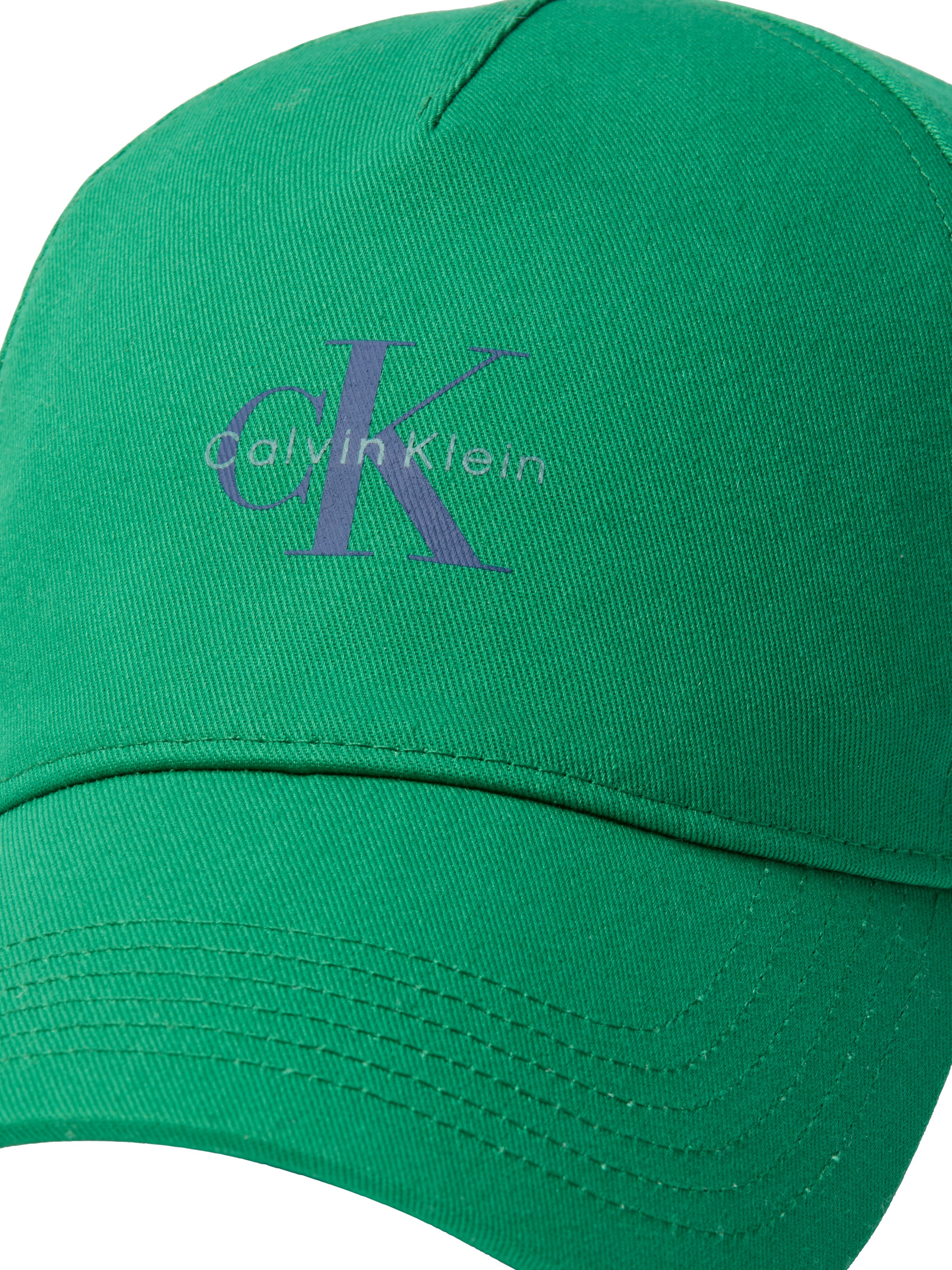 Calvin Klein Jeans Baseball Cap »MONOLOGO PRINTED BASEBALL CAP« Mit festem Schirm