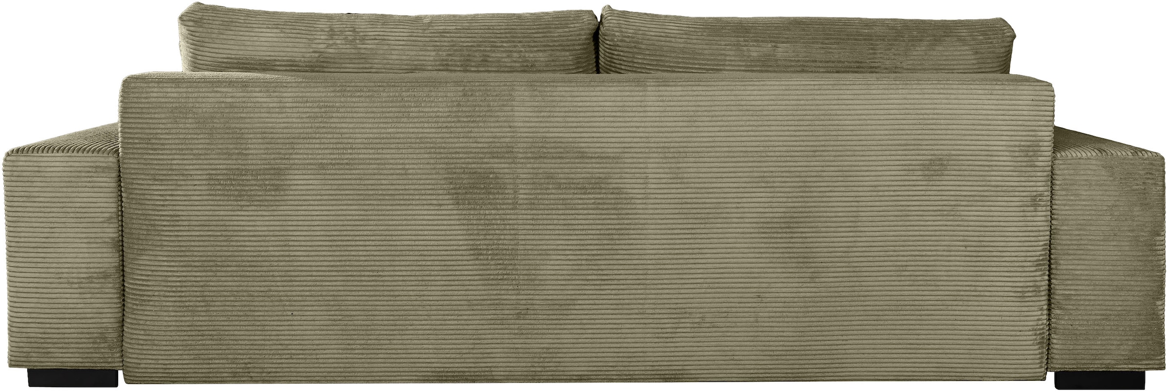 COLLECTION AB Schlafsofa »Kreta, B: 248 cm, Liegefl. 137x195 cm« Bettfunktion, Bettkasten & 2 Zierkissen, optional mit Topper