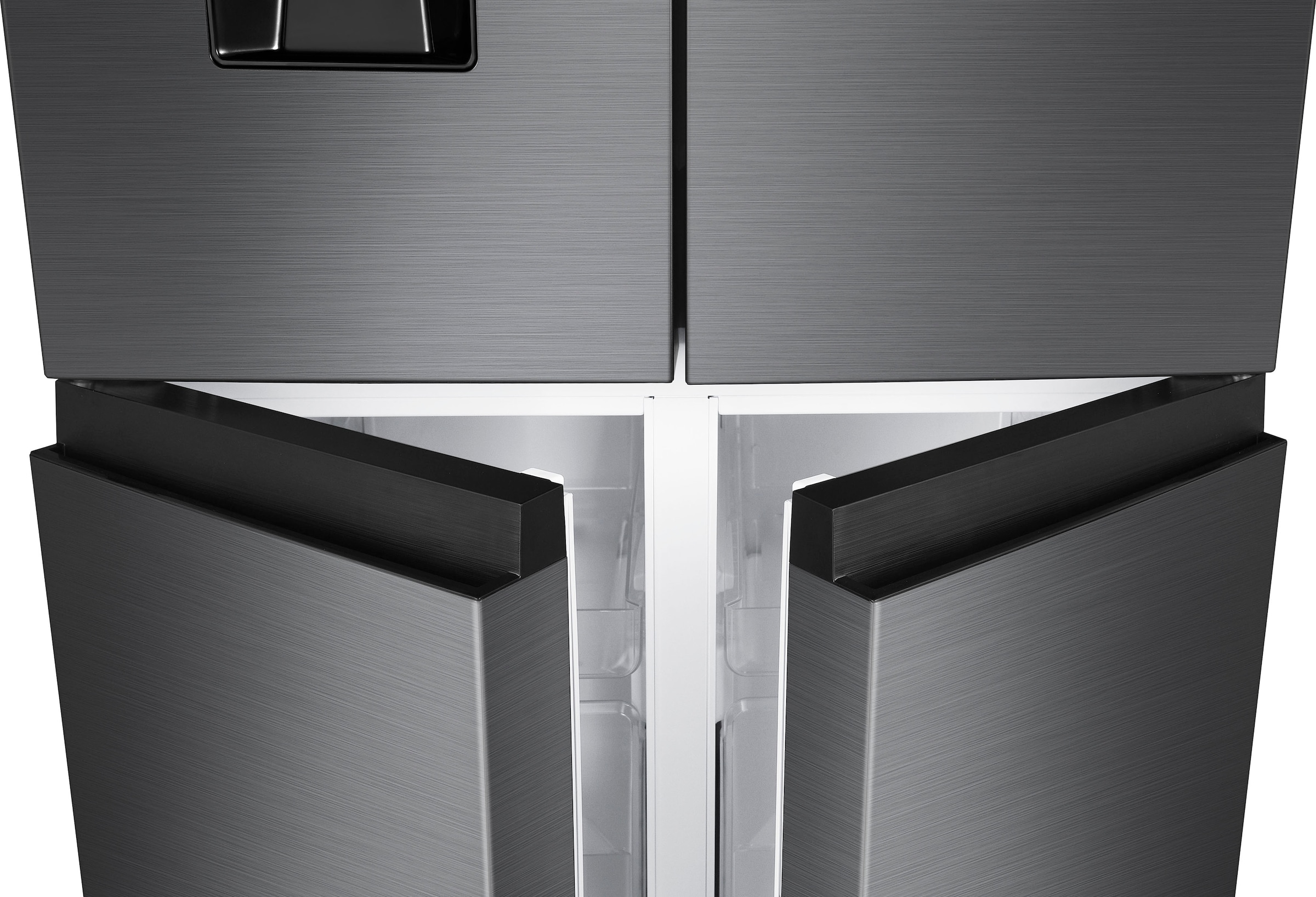 Hanseatic Multi Door »HCDB18080DWDI«, NoFrost, Wasserspender, Display, Türalarm