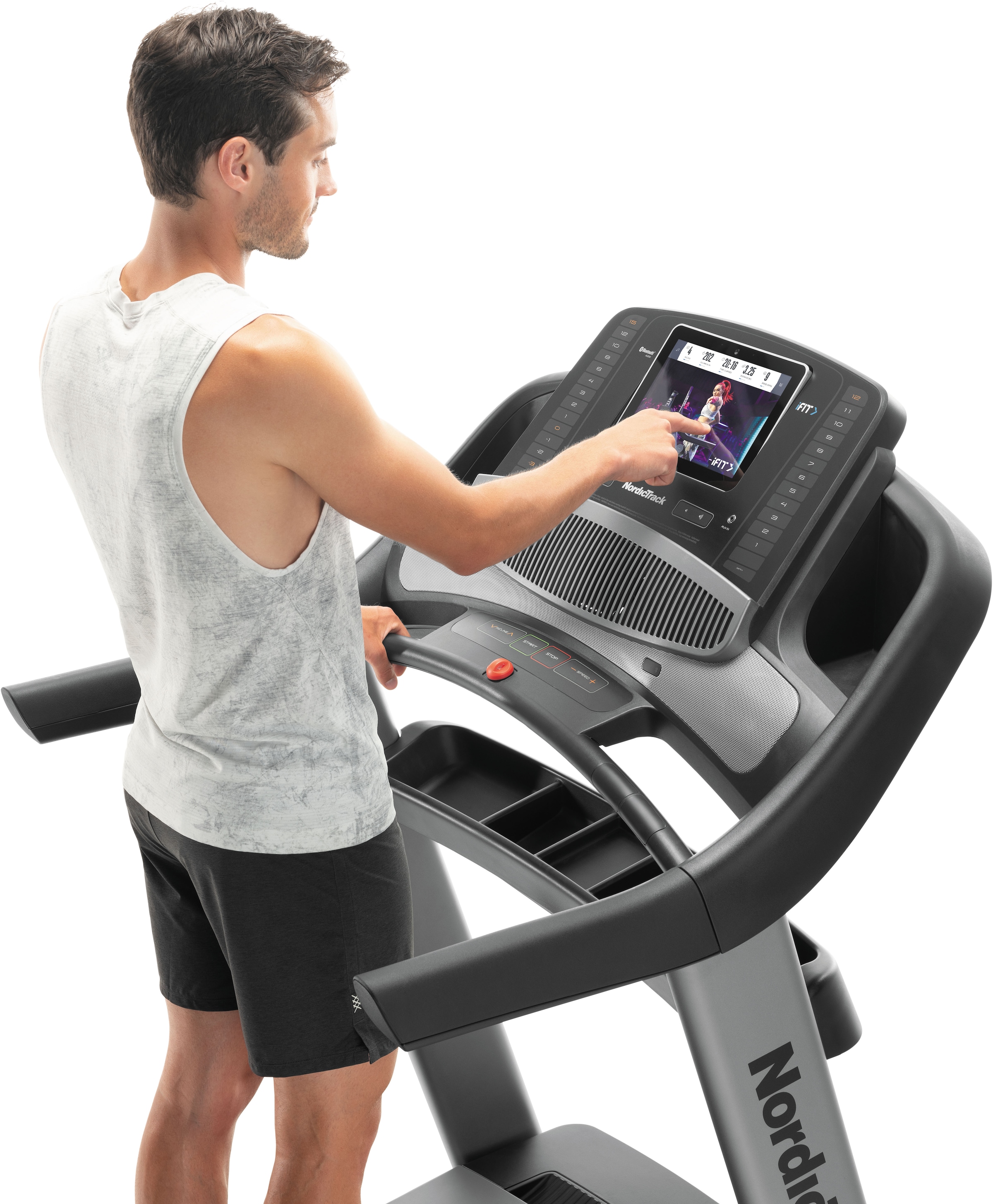 NordicTrack Laufband »Commercial 1750«, (mit integriertem Ventilator), bis max. 22 km/h, klappbar