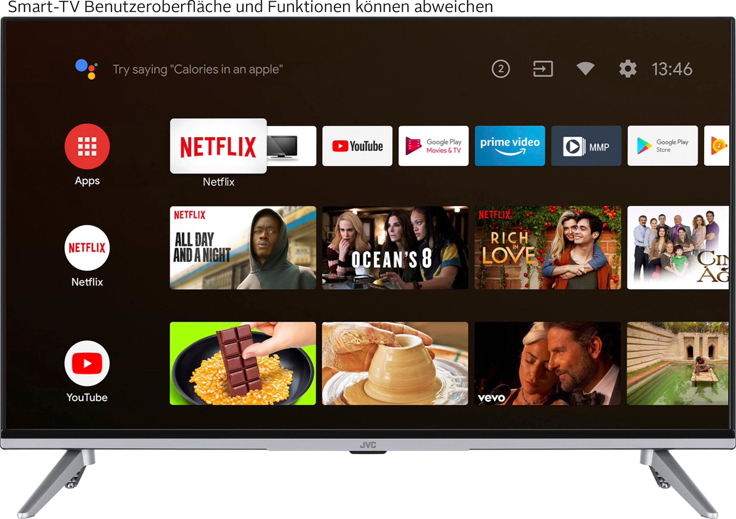 JVC LED-Fernseher »LT-32VAF5355«, Full HD, Smart-TV-Android TV