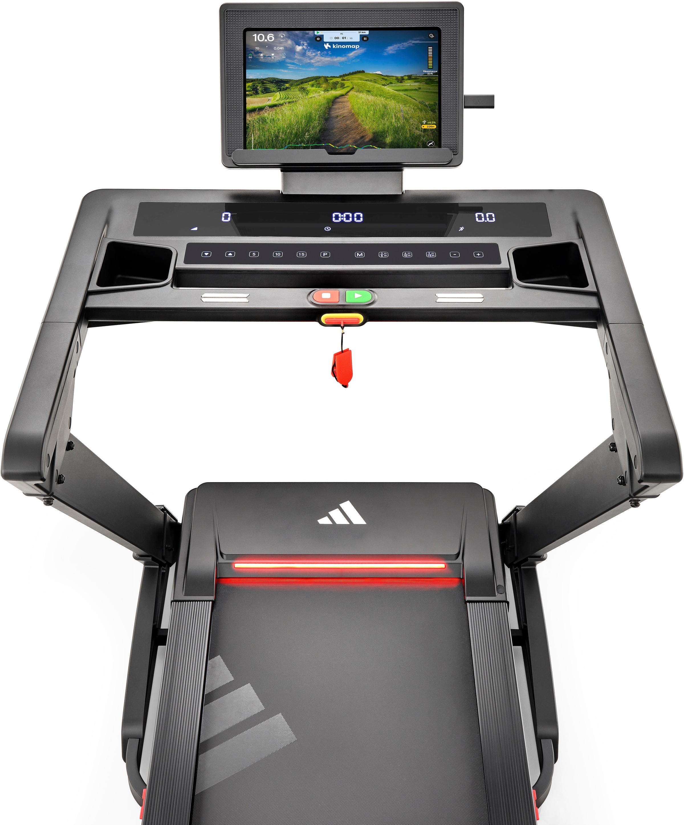 adidas Performance Laufband »Adidas T-25 Treadmill« Kompatibel mit Kinomap & Zwift, Ultra Series Cushioning, Soft-Drop