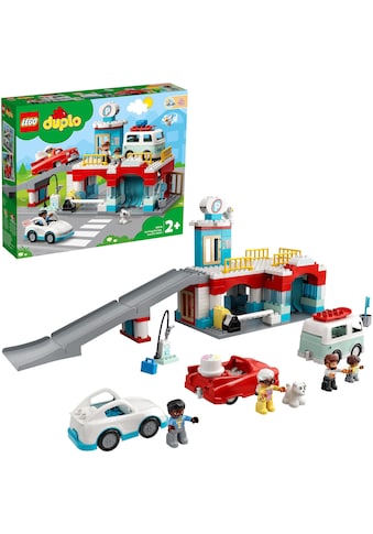 LEGO® Konstruktionsspielsteine »Parkhaus mit Autowaschanlage (10948), LEGO® DUPLO®... kaufen