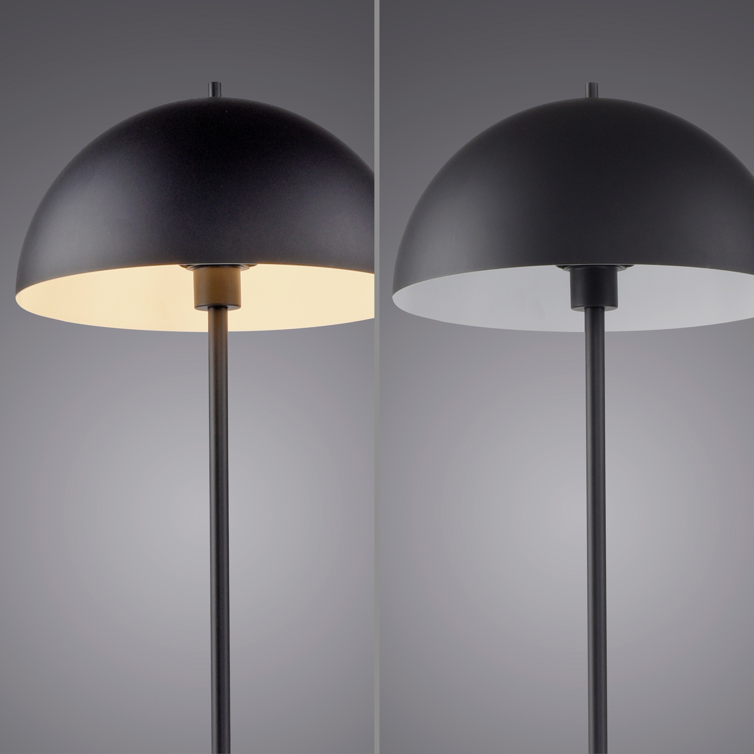 SCHÖNER WOHNEN-Kollektion LED Stehlampe »ALI« E27 1 Stk. SCHÖNER WOHNEN Kollektion, Fußschalter, Downlight