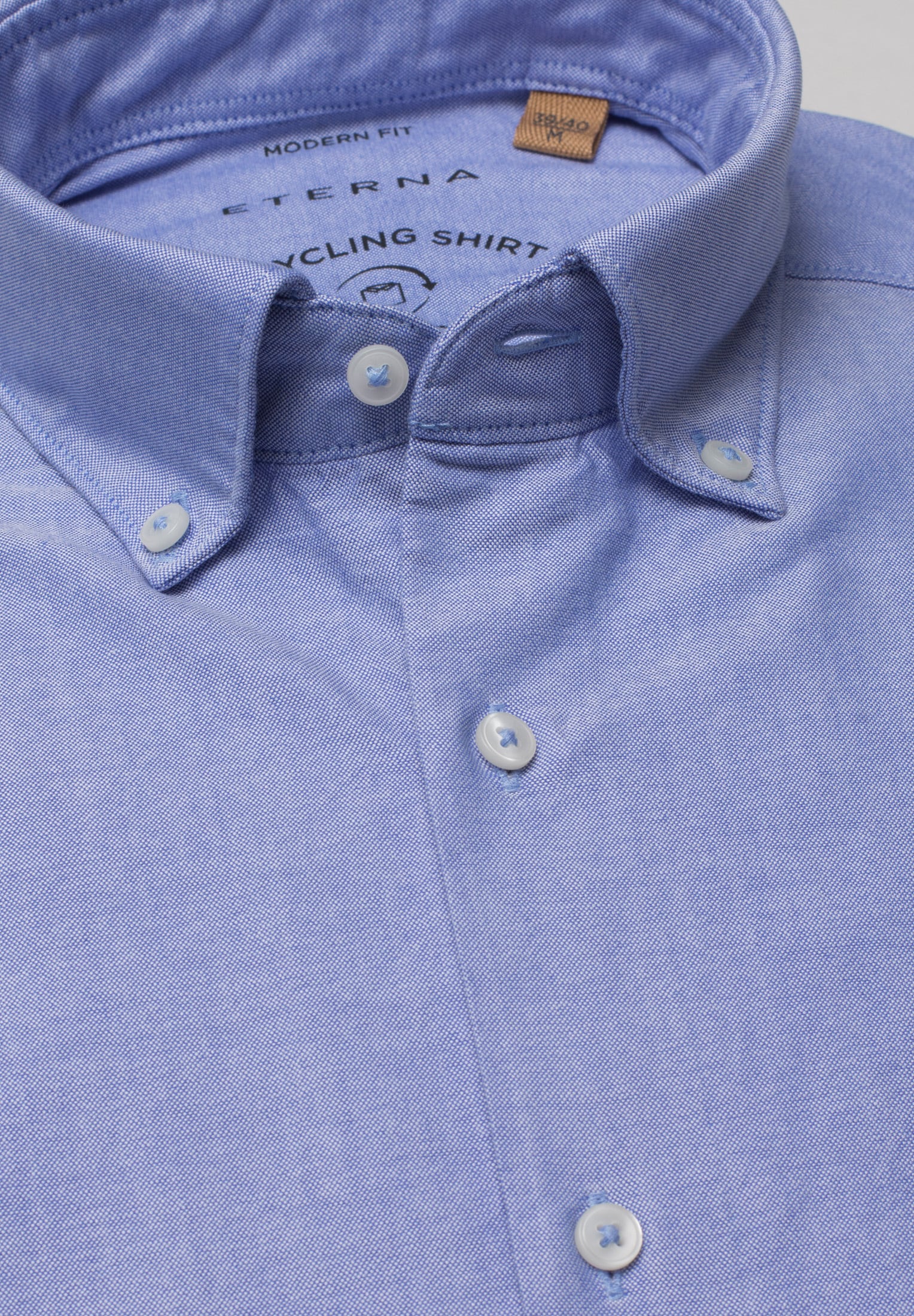 Eterna Langarmhemd »REGULAR FIT« EASY IRON (bügelleicht)