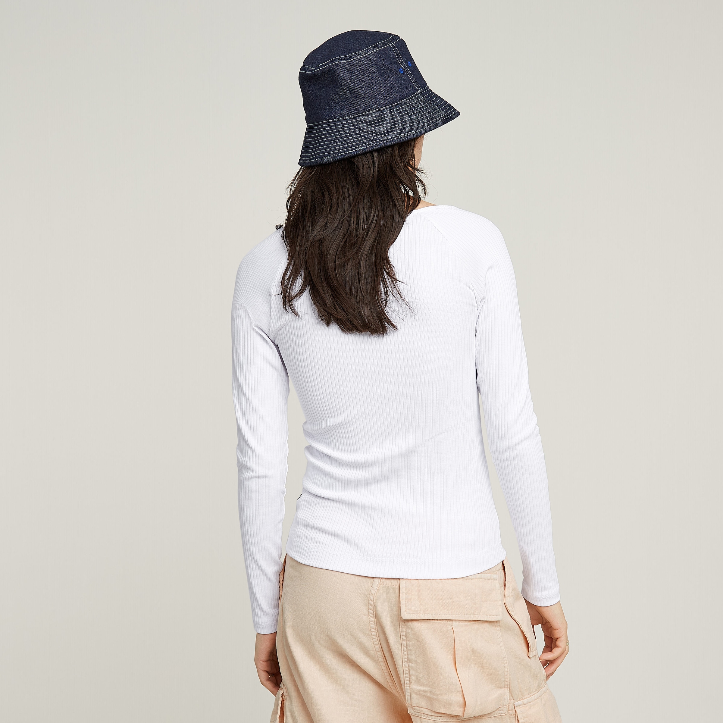 G-STAR Longsleeve »Slim Rib«, mit Stretchanteil