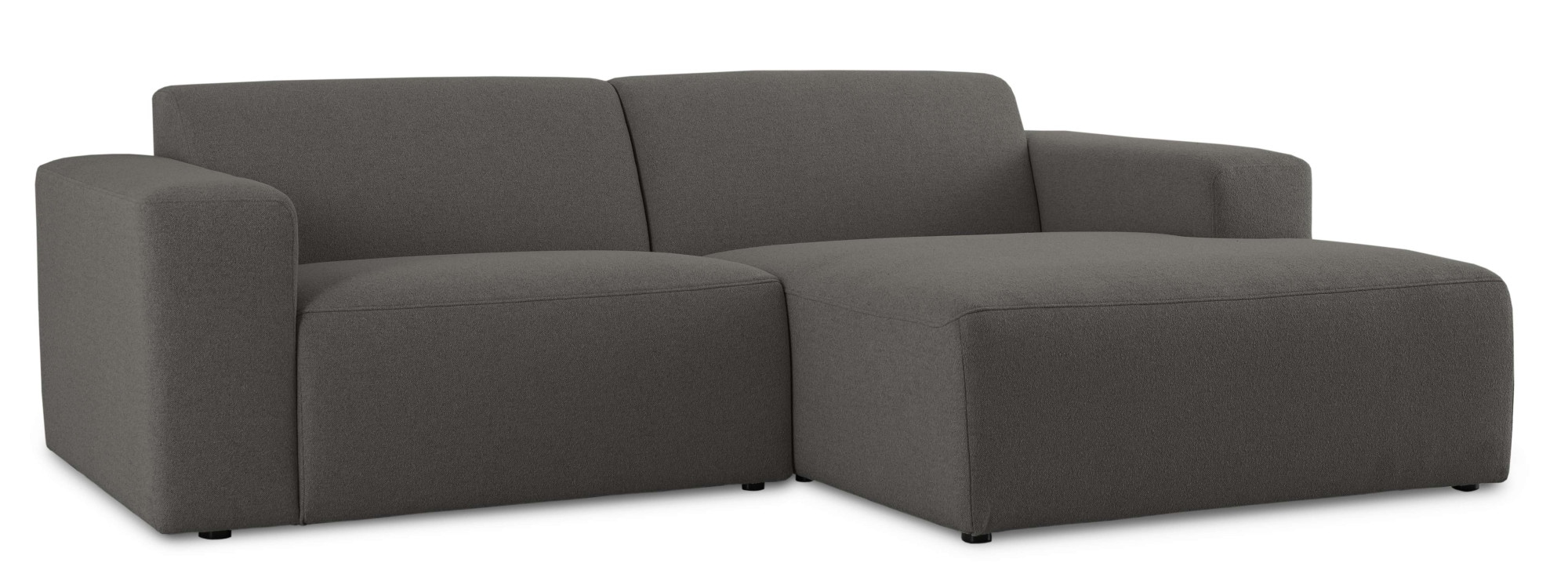 INOSIGN Ecksofa »Koa,228cm, L-Form, Modulsofa, Webstoff, Cord«, Designsofa, weicher Lounge-Sitzkomfort, Welleunterfederung, bodentief