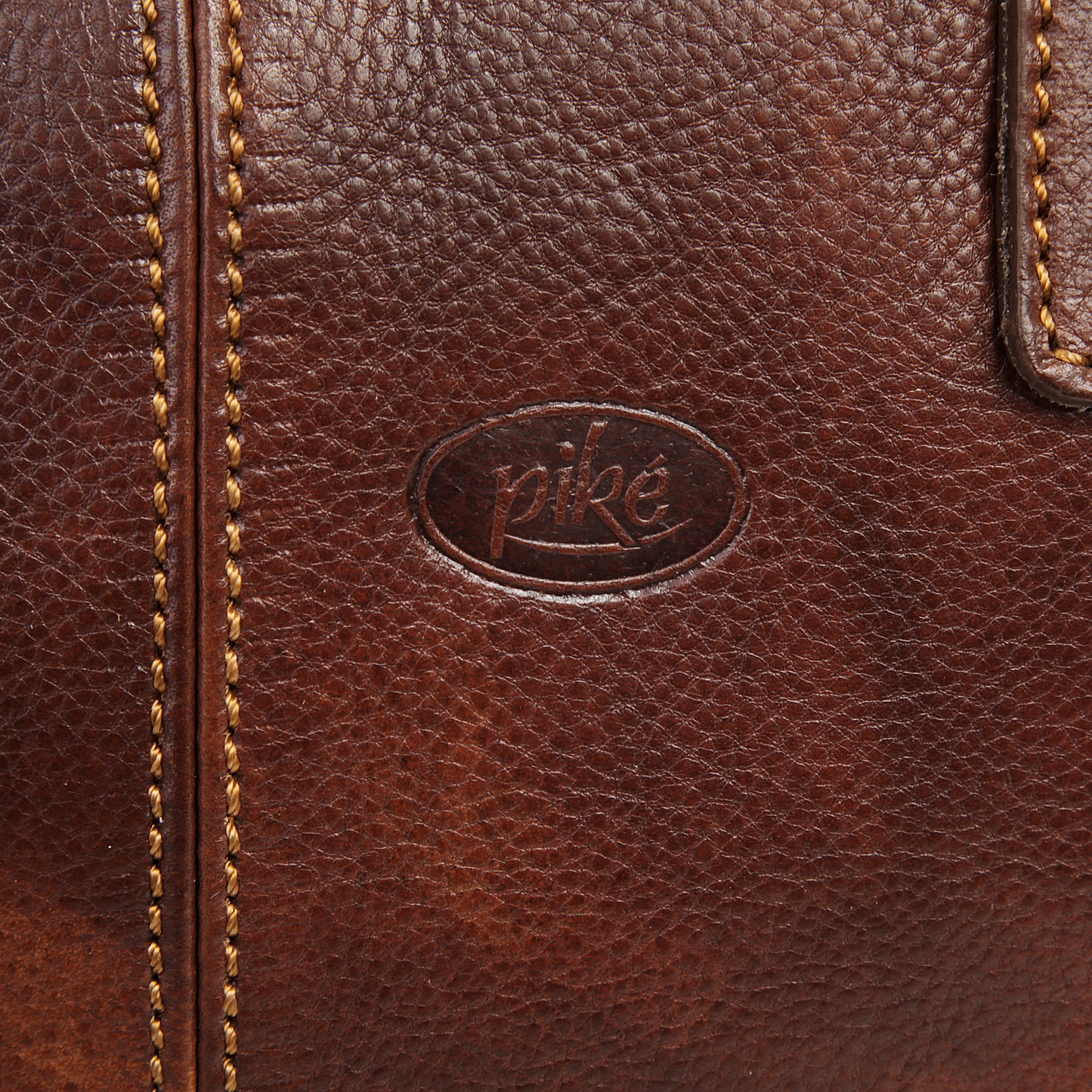 Piké Reisetasche, echt Leder, Made in Italy