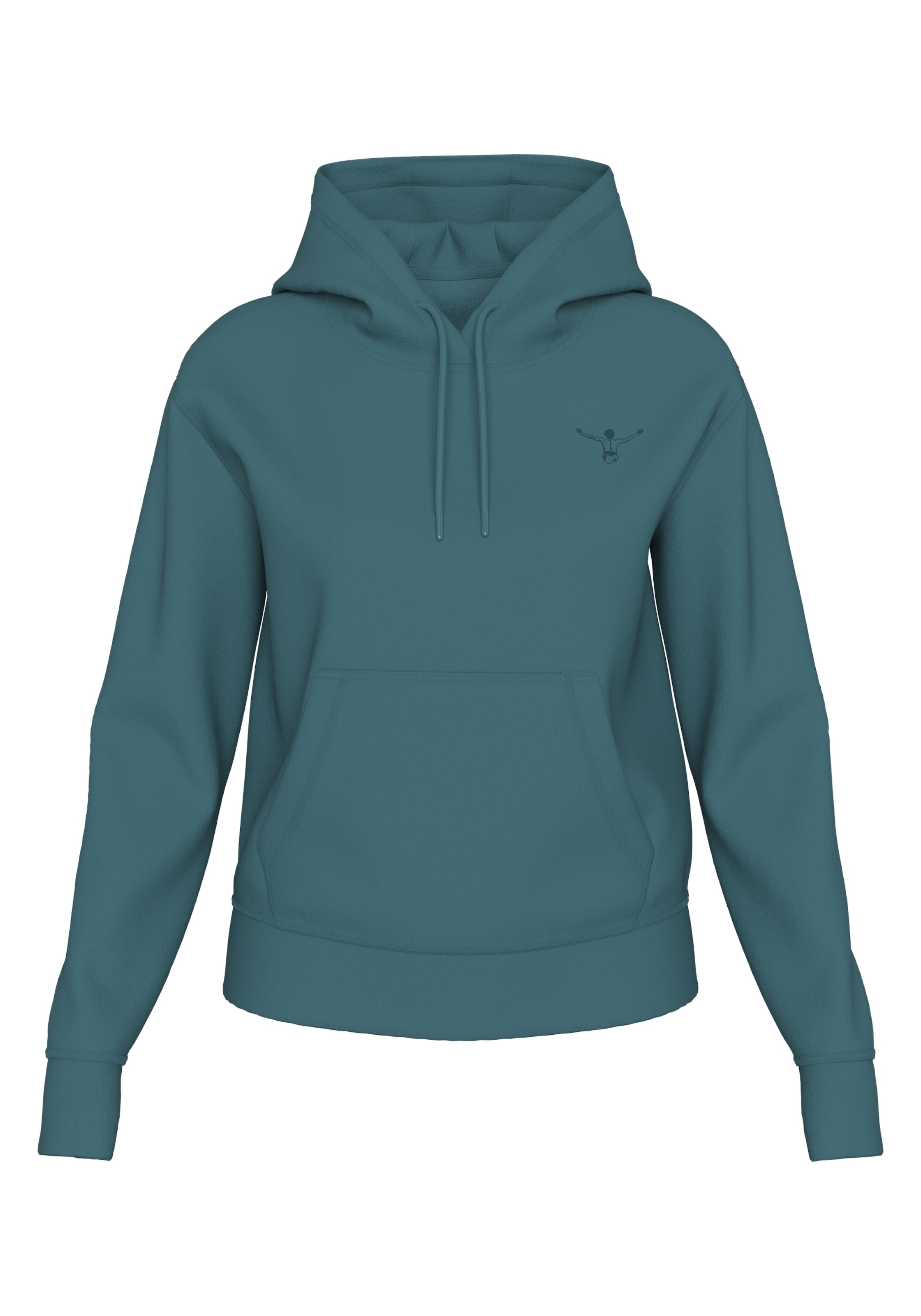 Chiemsee Kapuzensweatshirt , - mit gro&szlig;em, tonalen Logo Rubber Print<br/>
