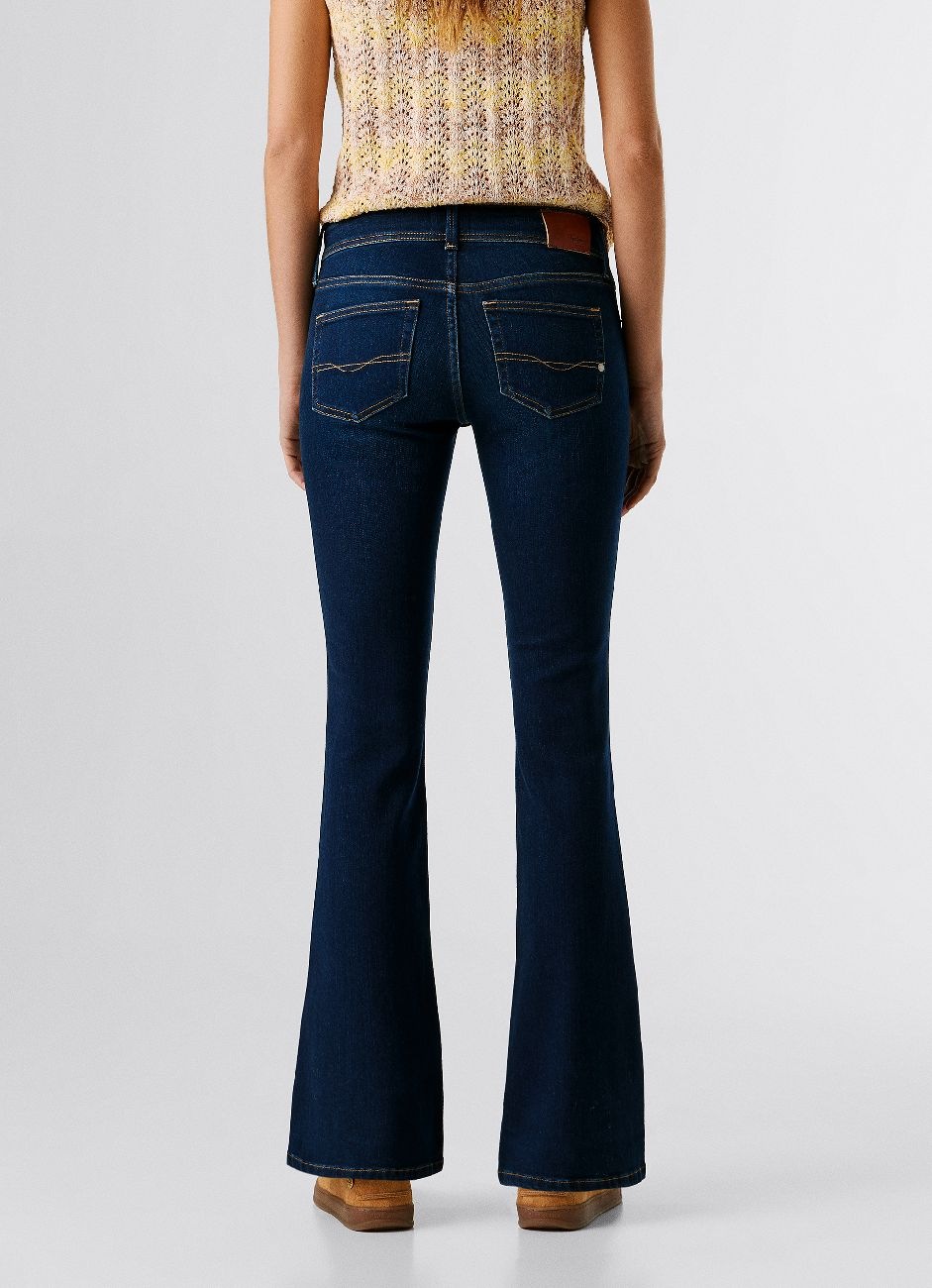 Pepe Jeans Bootcut-Jeans »FLARE LW PIMLICO« mit niedriger Leibhöhe, 5-Pocket-Stil