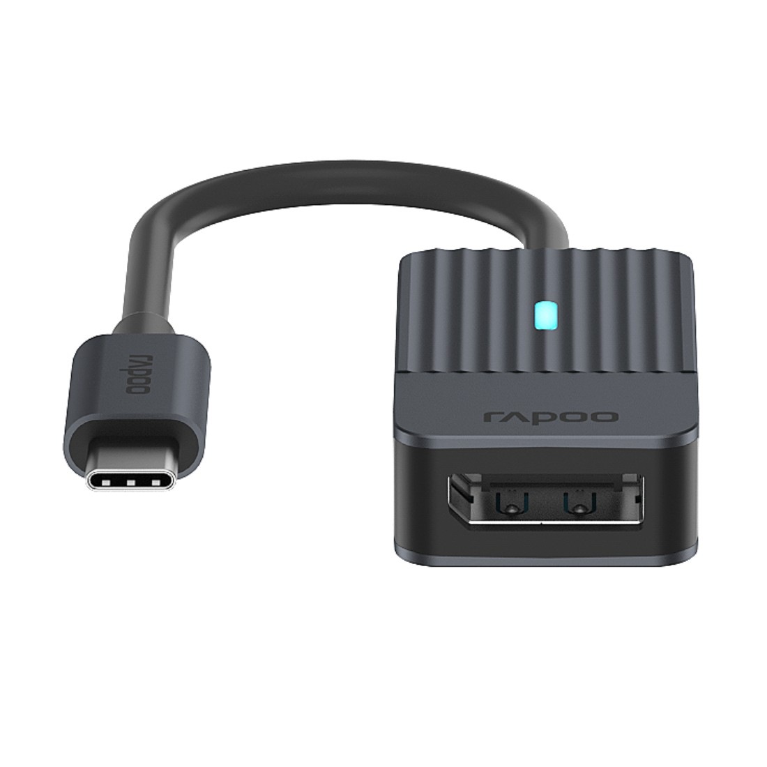 Rapoo USB-Adapter »UCA-1005 USB-C Adapter, USB-C auf DisplayPort, Grau«, USB-C zu DisplayPort, 15 cm