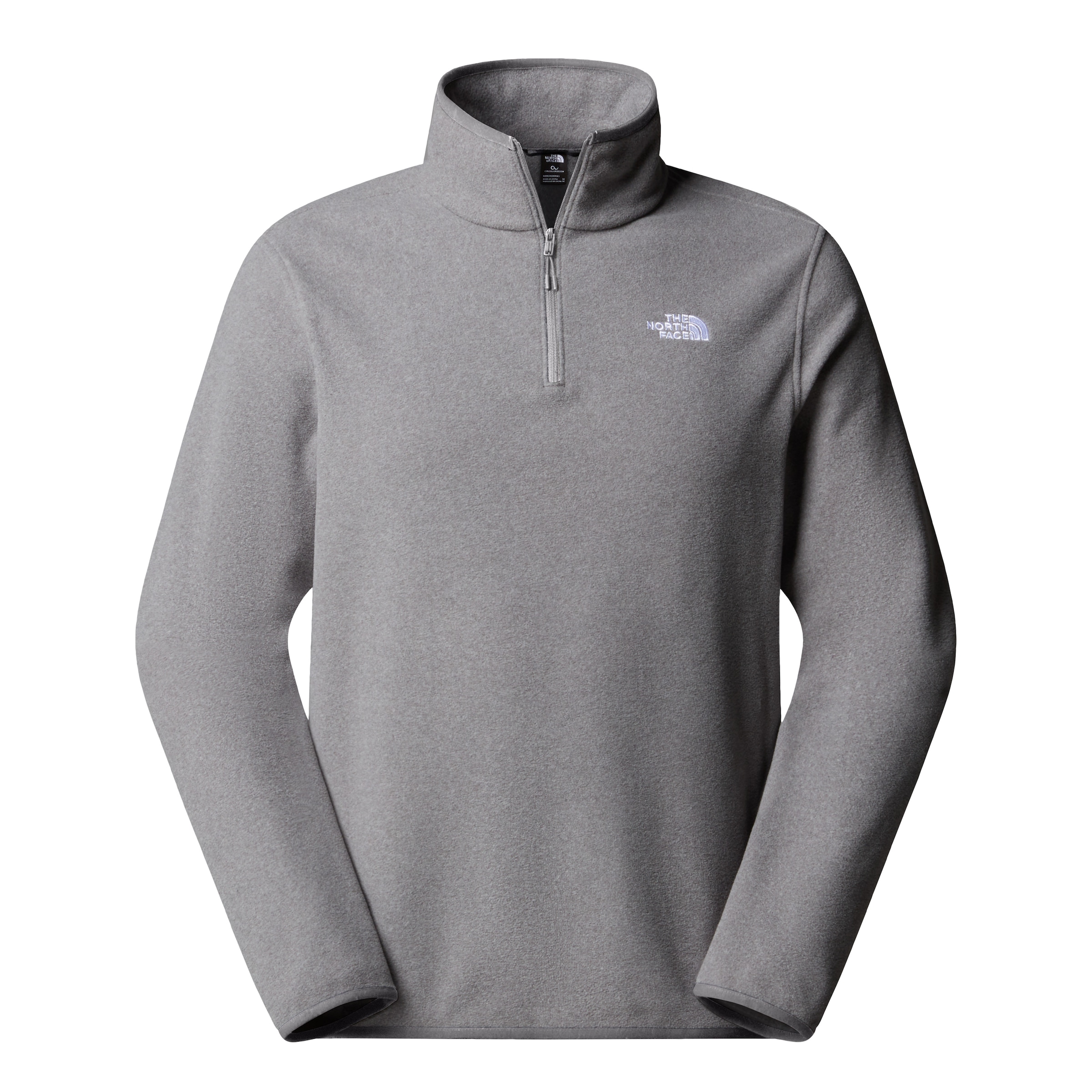 The North Face Fleecepullover »M GLACIER FLEECE 1/4 ZIP JACKET«, 1 Stk. 1/4-langer Reißverschluss, aus Polyester, feuchtigkeitsabweisend

