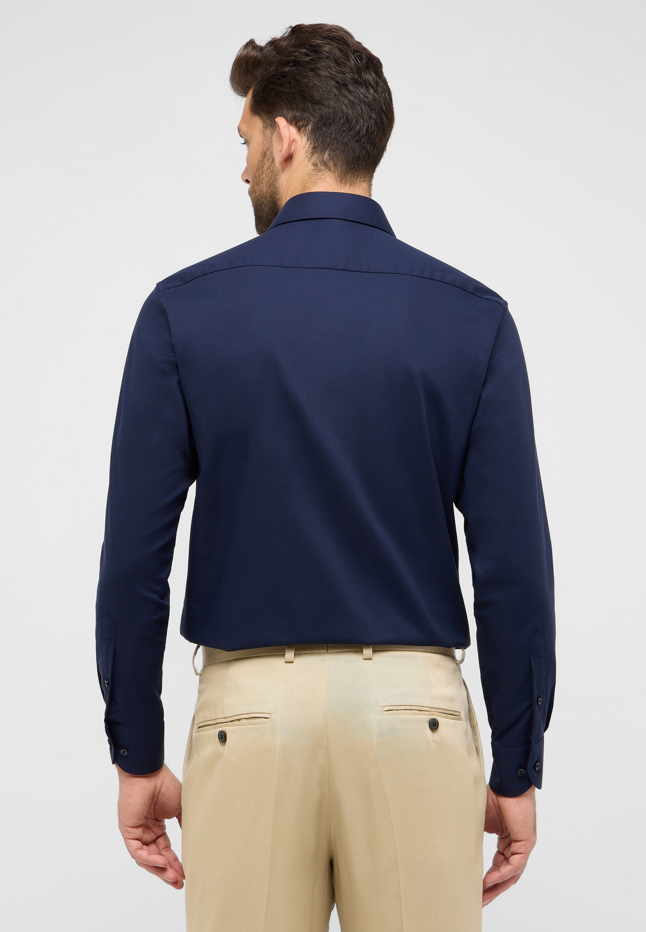 Eterna Langarmhemd »MODERN FIT« NON IRON (bügelfrei)