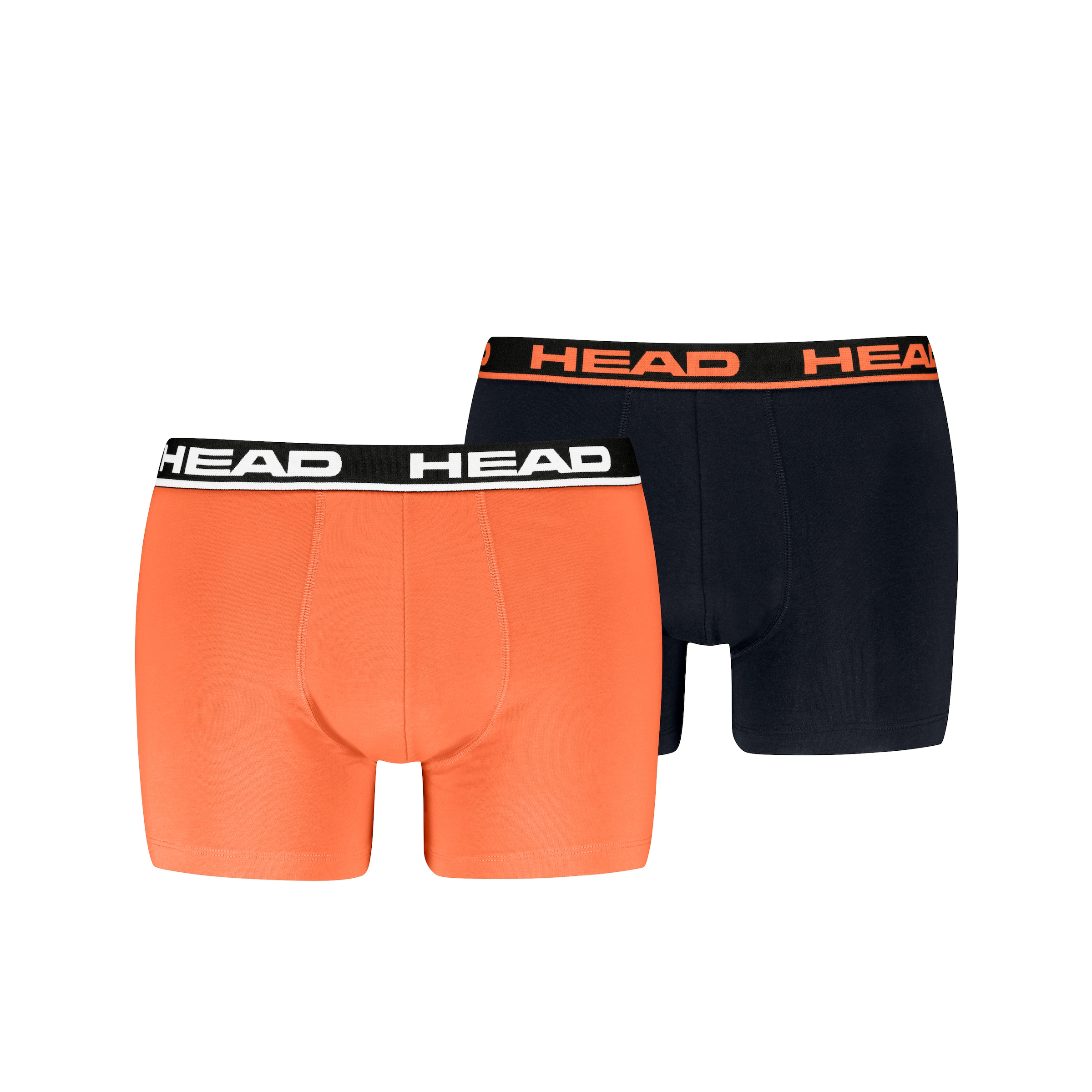 Head Boxershorts »HEAD BASIC BOXER 2P«, (2er Pack), mit elastischem Logobund