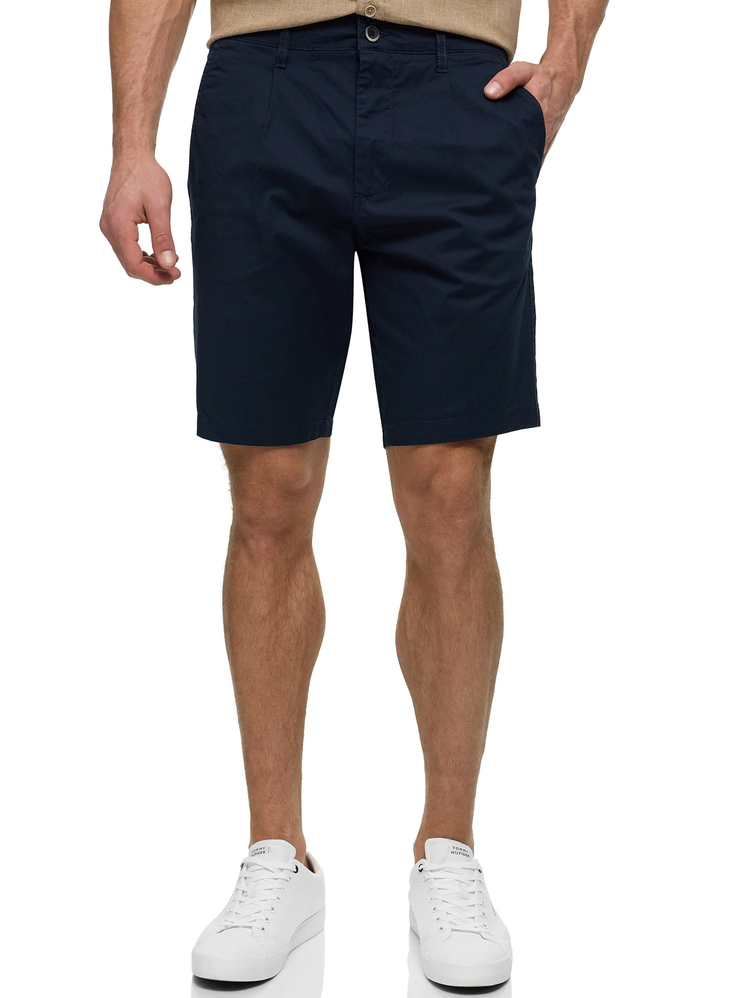 Indicode Chinoshorts »INSpring Pleat Shorts«