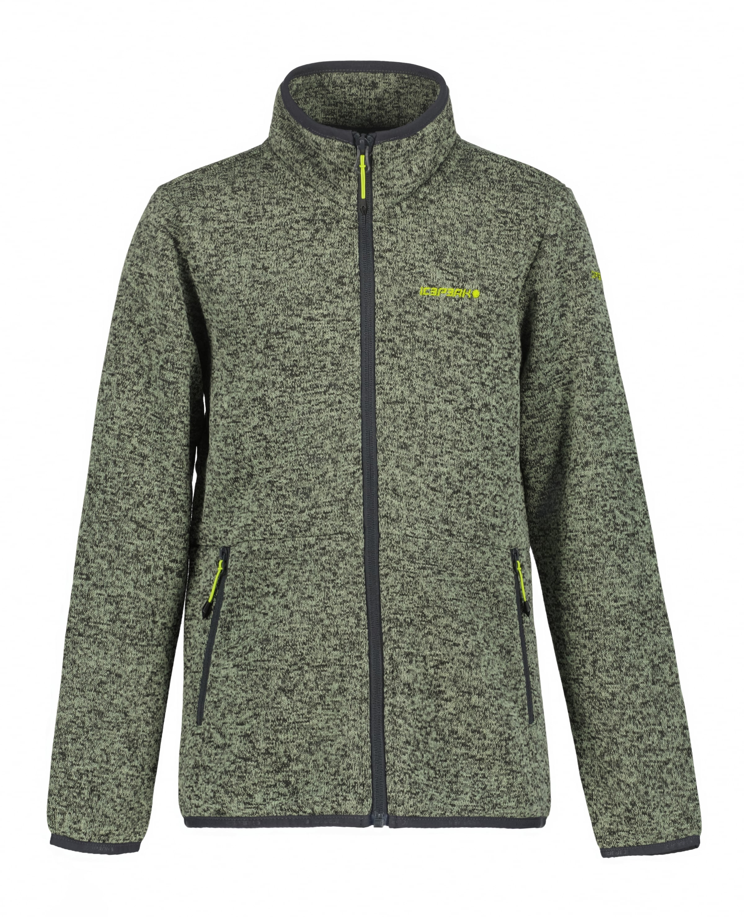 Icepeak Fleecejacke »KOTLIK JR - für Kinder«, mit kontrastfarbenen Logoschriftzügen