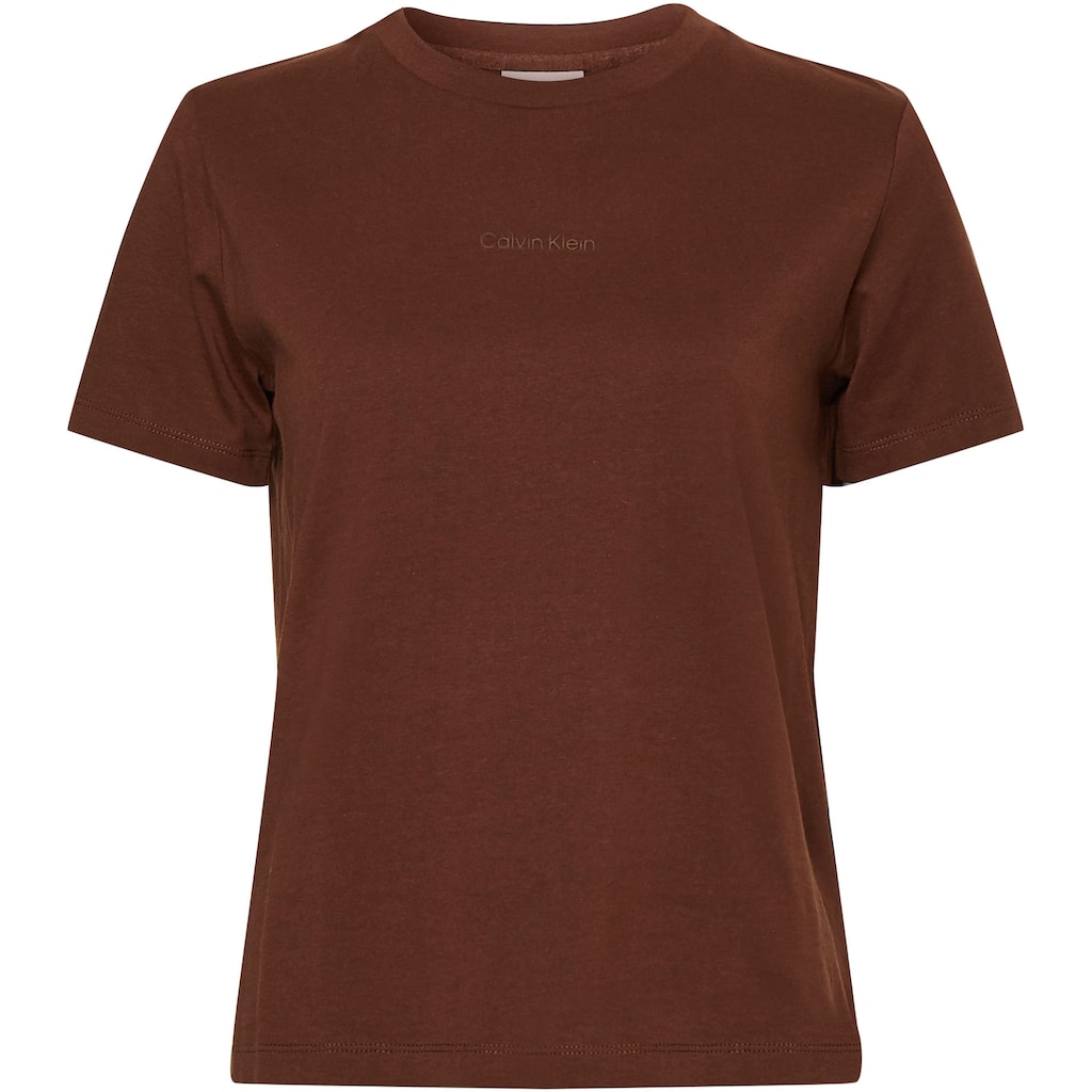 Calvin Klein Rundhalsshirt »MICRO LOGO REGULAR T-SHIRT«